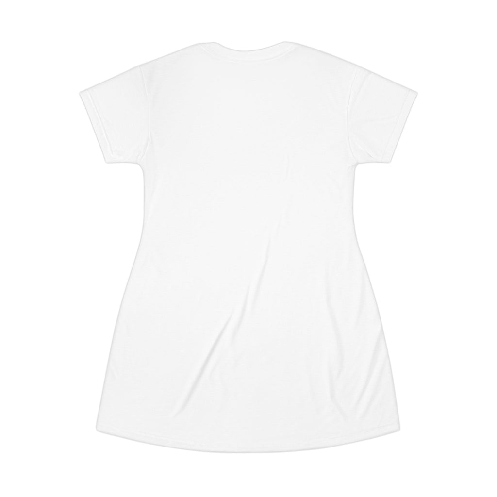 Currently Avoiding Responsibilities T-Shirt Dress — Cute Lazy Sloth Graphic Tee Dress