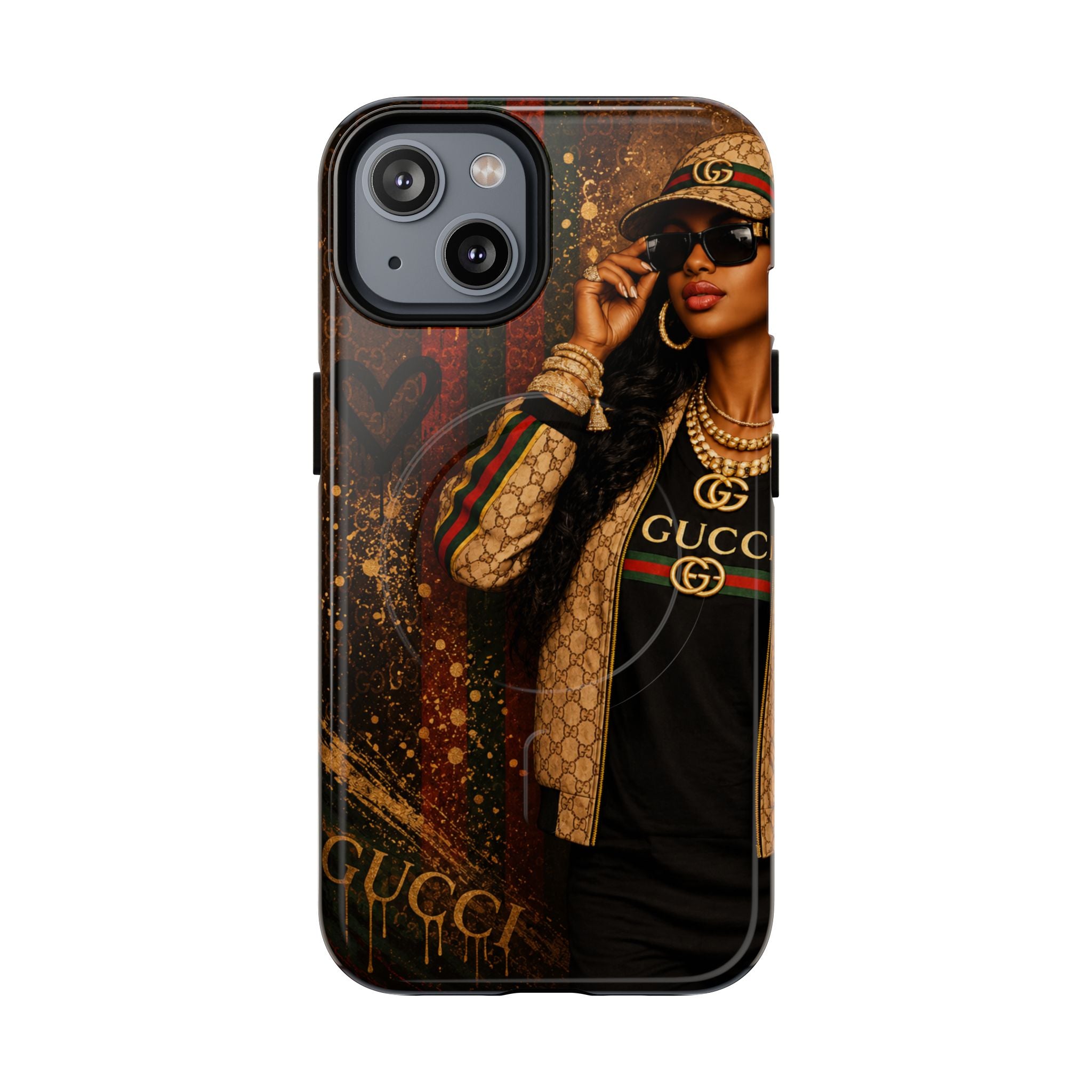 Phone Case — Luxury Street Style Gucci Design Tough Magnetic Case