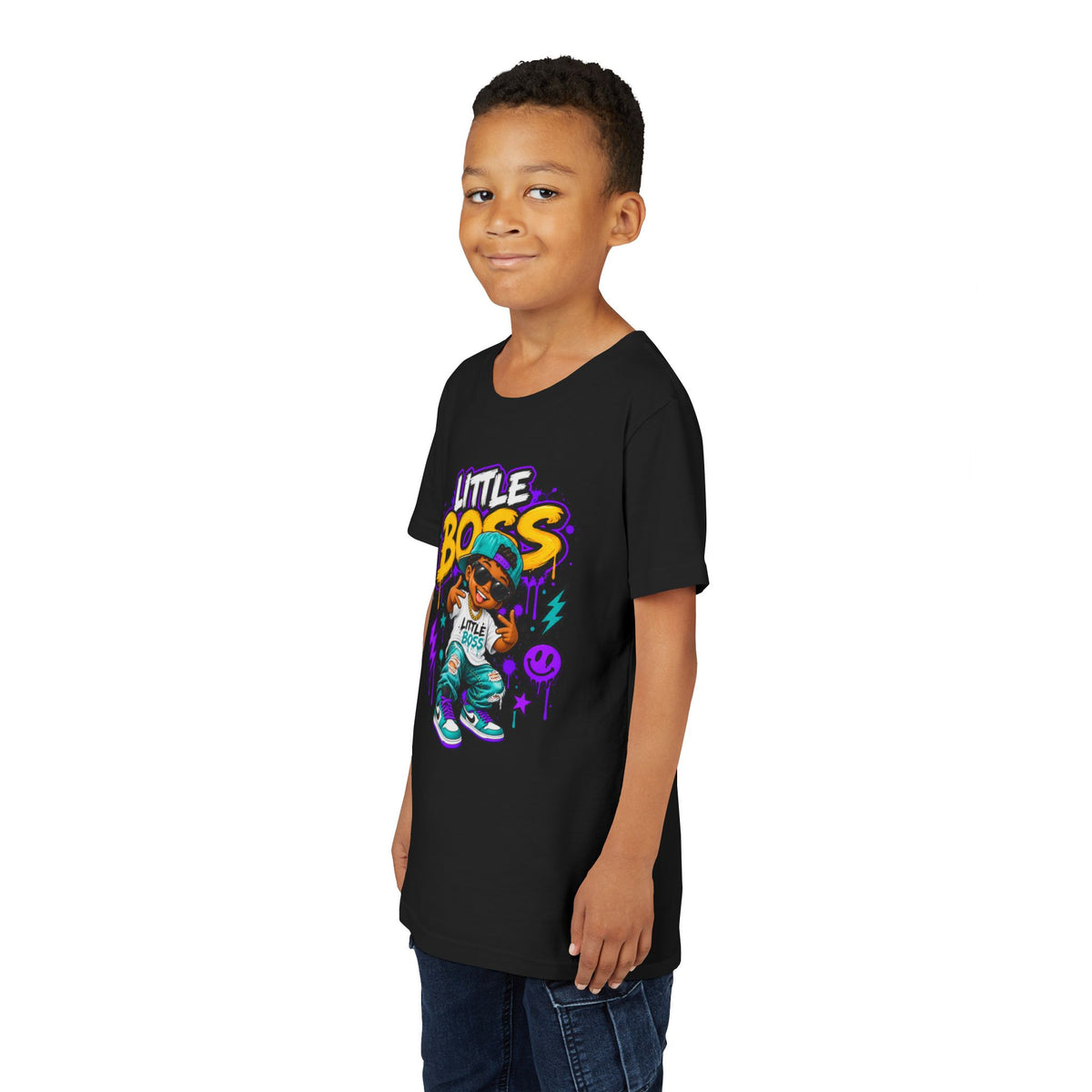 Little Boss Kids Tee – Cool Streetwear Youth Shirt