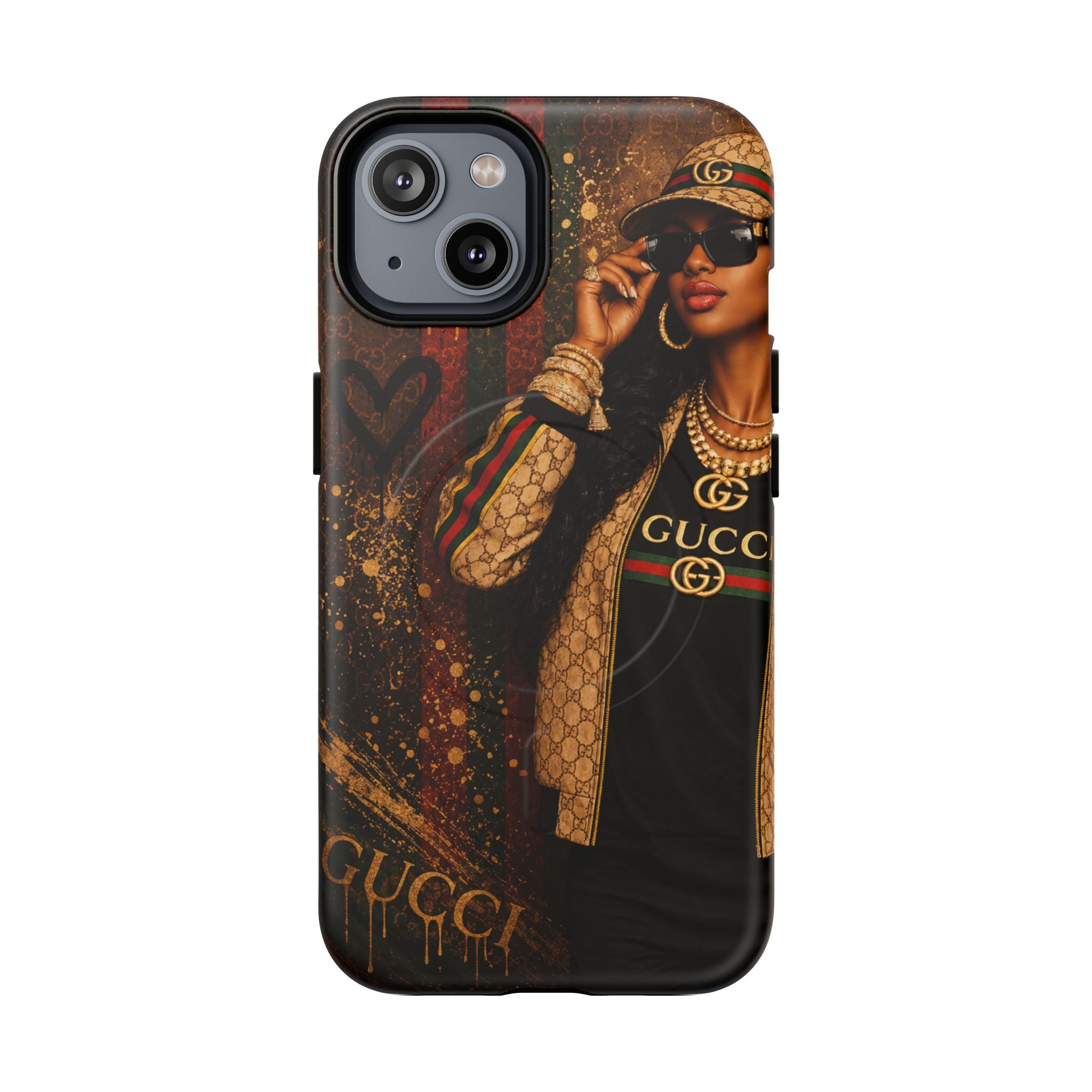 Phone Case — Luxury Street Style Gucci Design Tough Magnetic Case