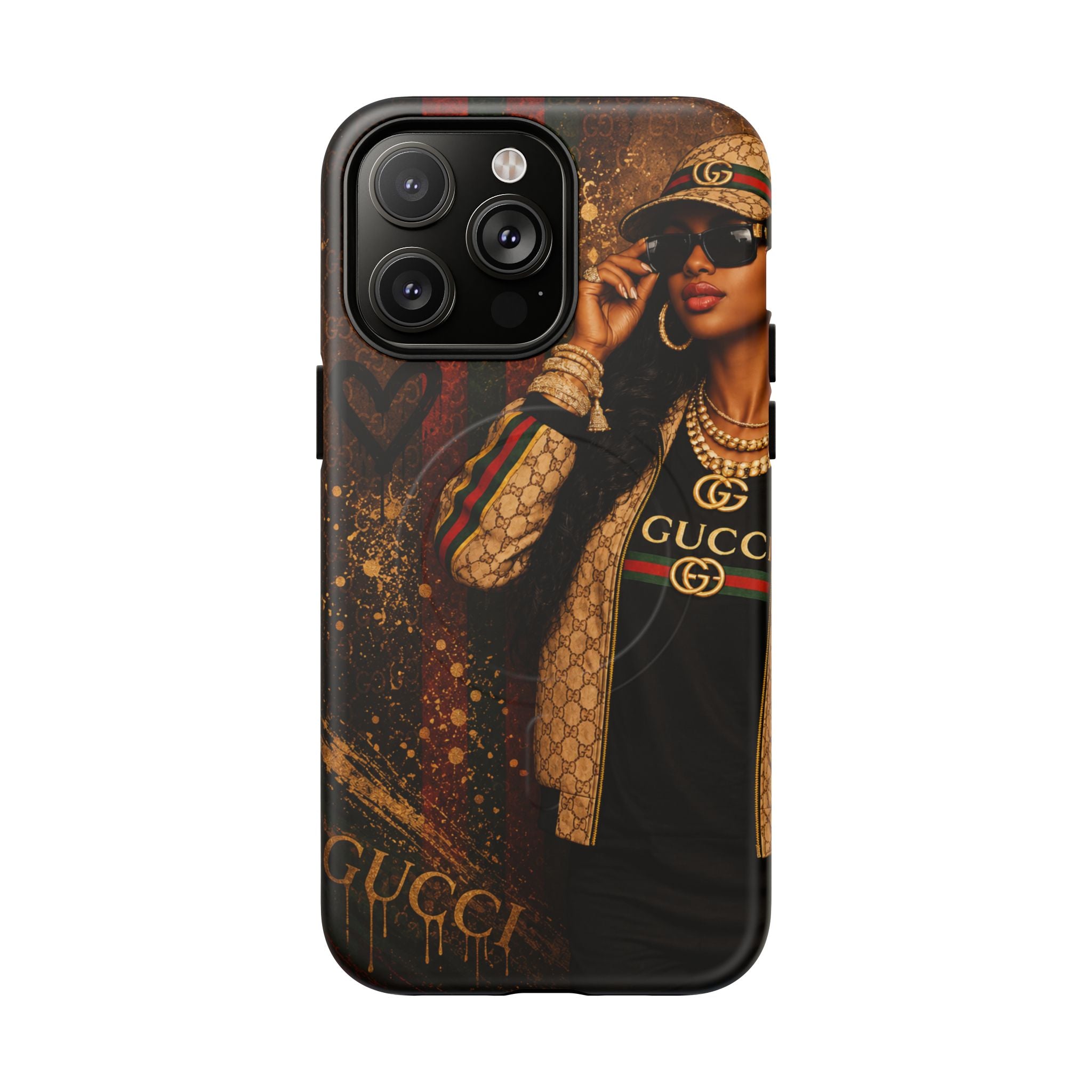 Phone Case — Luxury Street Style Gucci Design Tough Magnetic Case