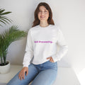 Still Processing Sweatshirt — Minimalist White Crewneck