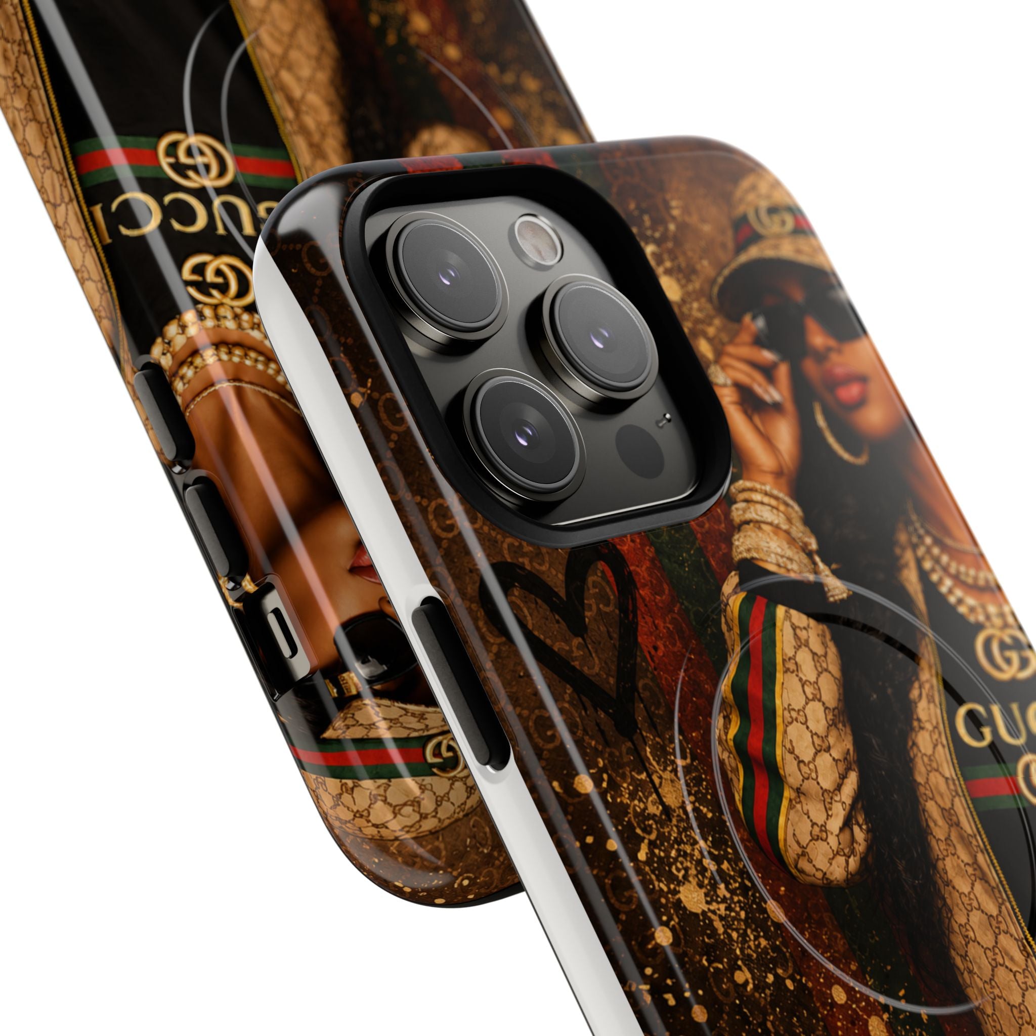 Phone Case — Luxury Street Style Gucci Design Tough Magnetic Case