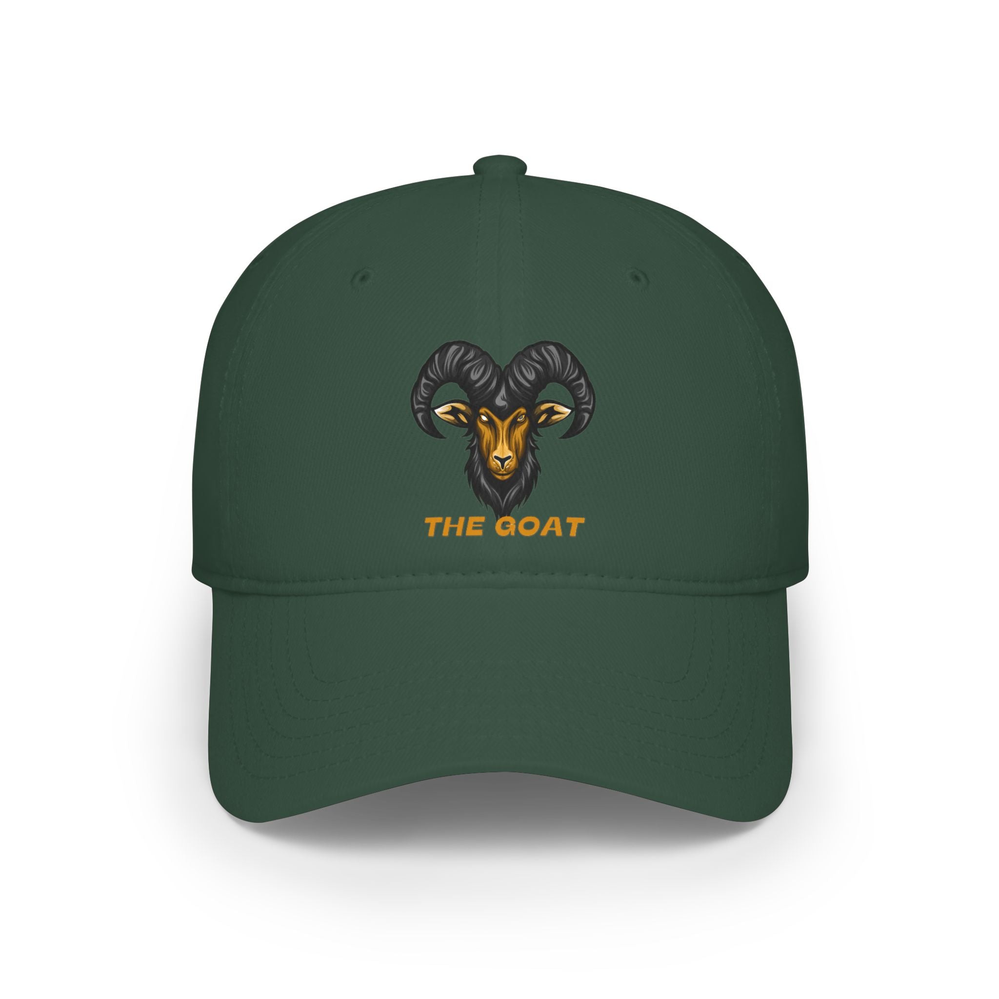 The GOAT Embroidered Low-Profile Baseball Cap