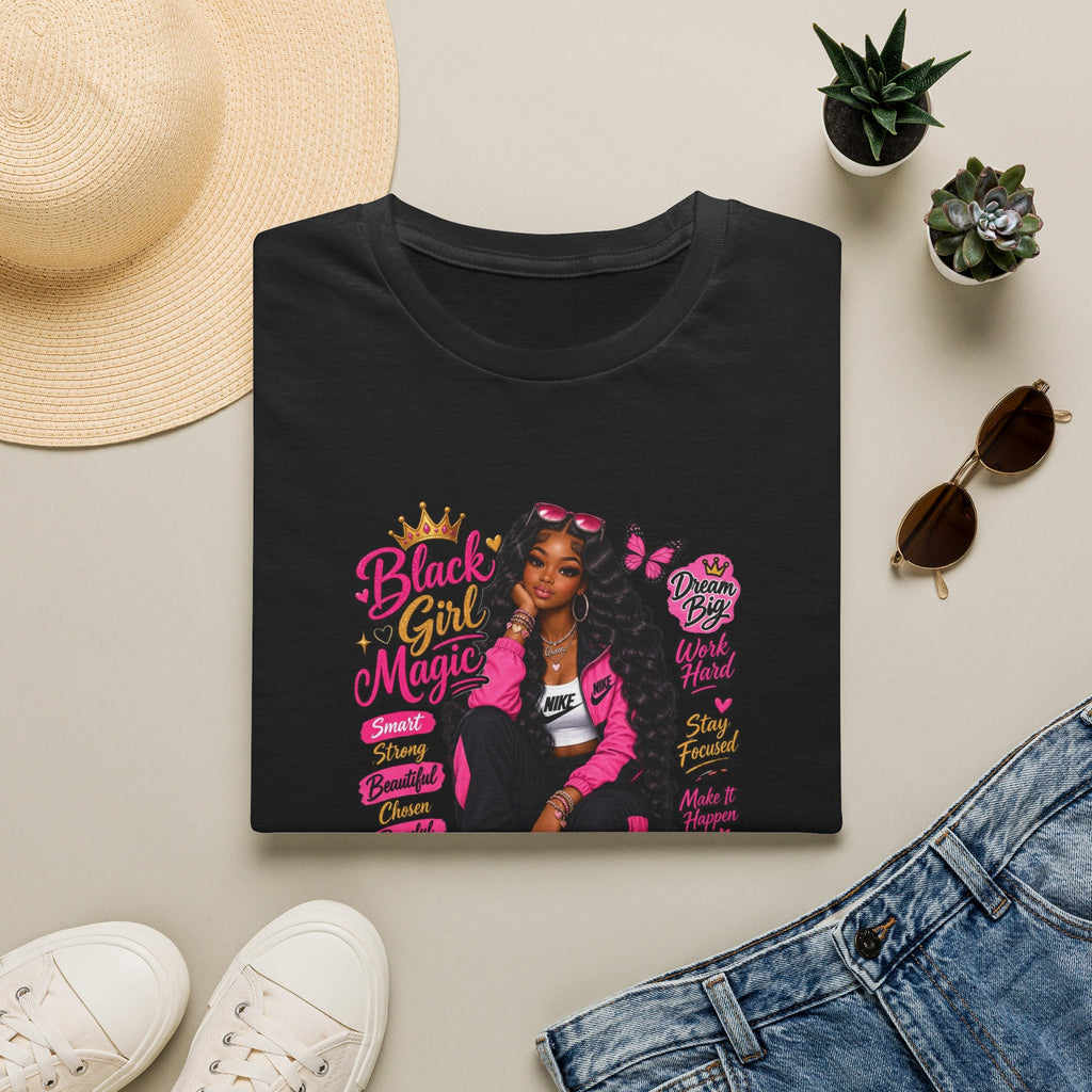Black Girl Magic Tee — Empowering Afrocentric Graphic T‑Shirt