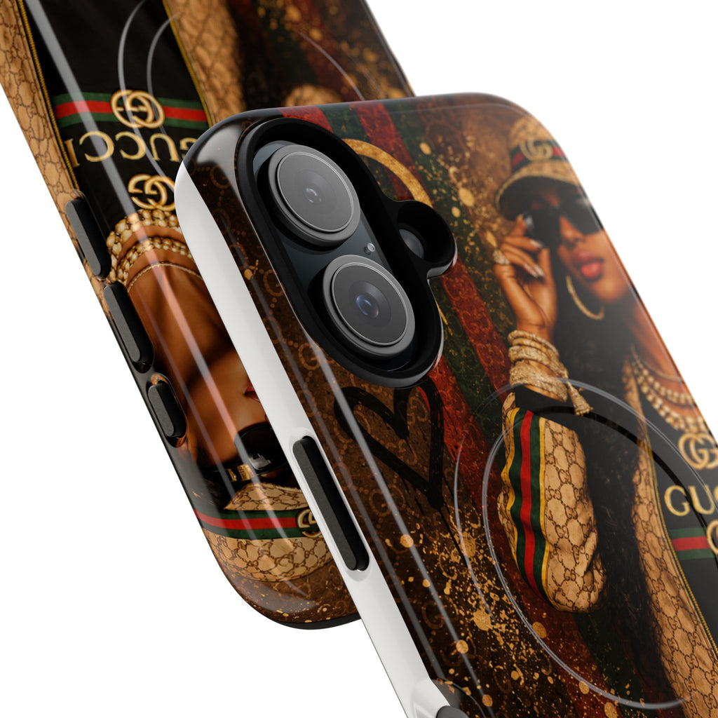 Phone Case — Luxury Street Style Gucci Design Tough Magnetic Case