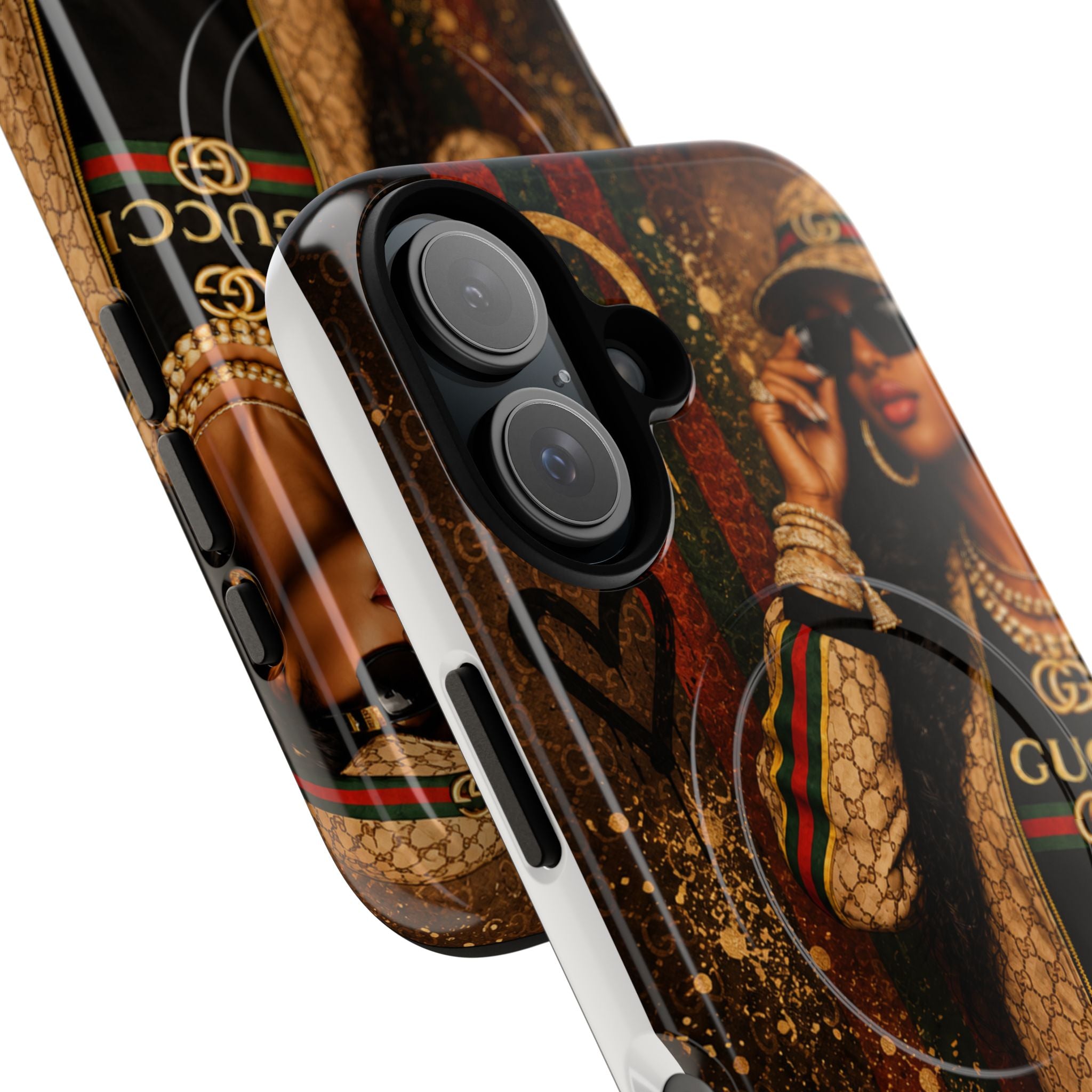 Phone Case — Luxury Street Style Gucci Design Tough Magnetic Case