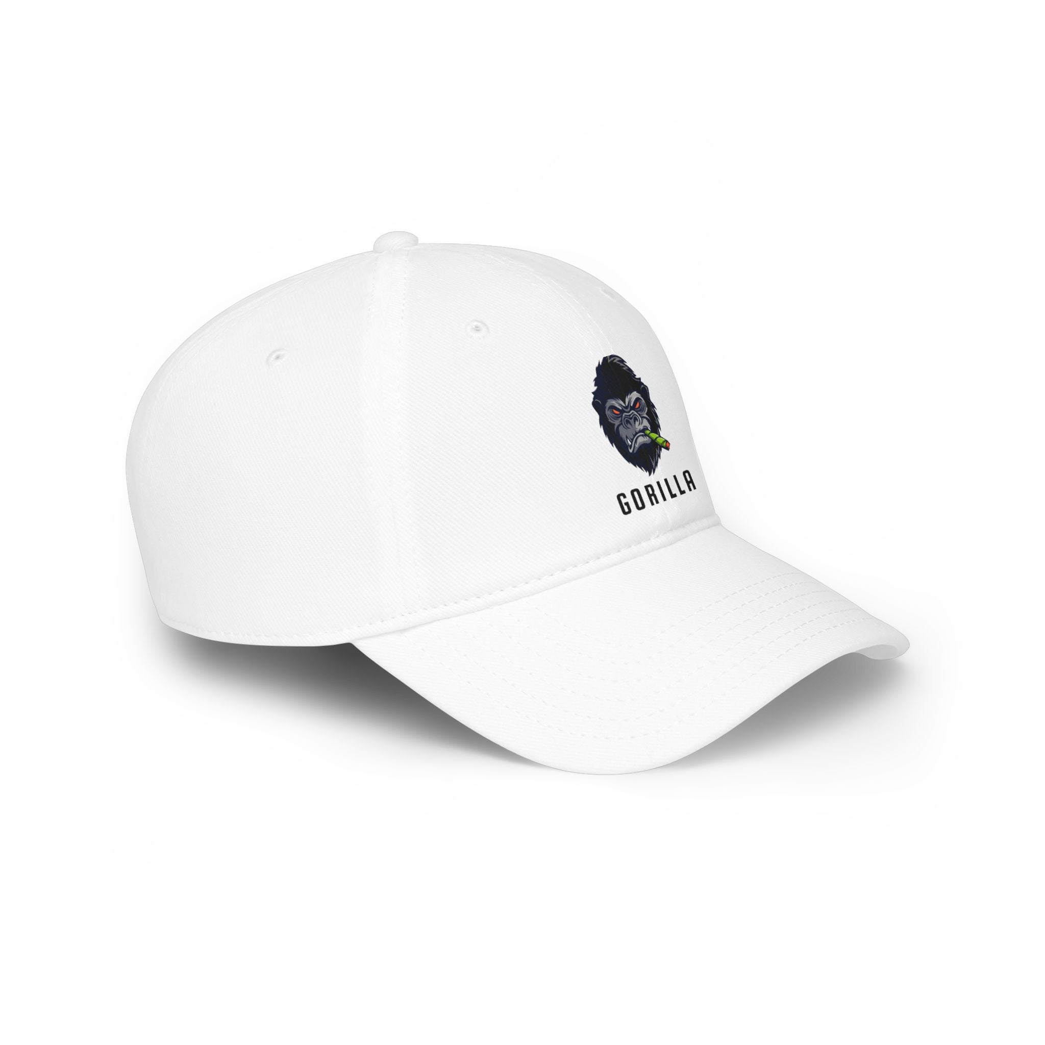 Gorilla Smoke Red Low-Profile Baseball Cap