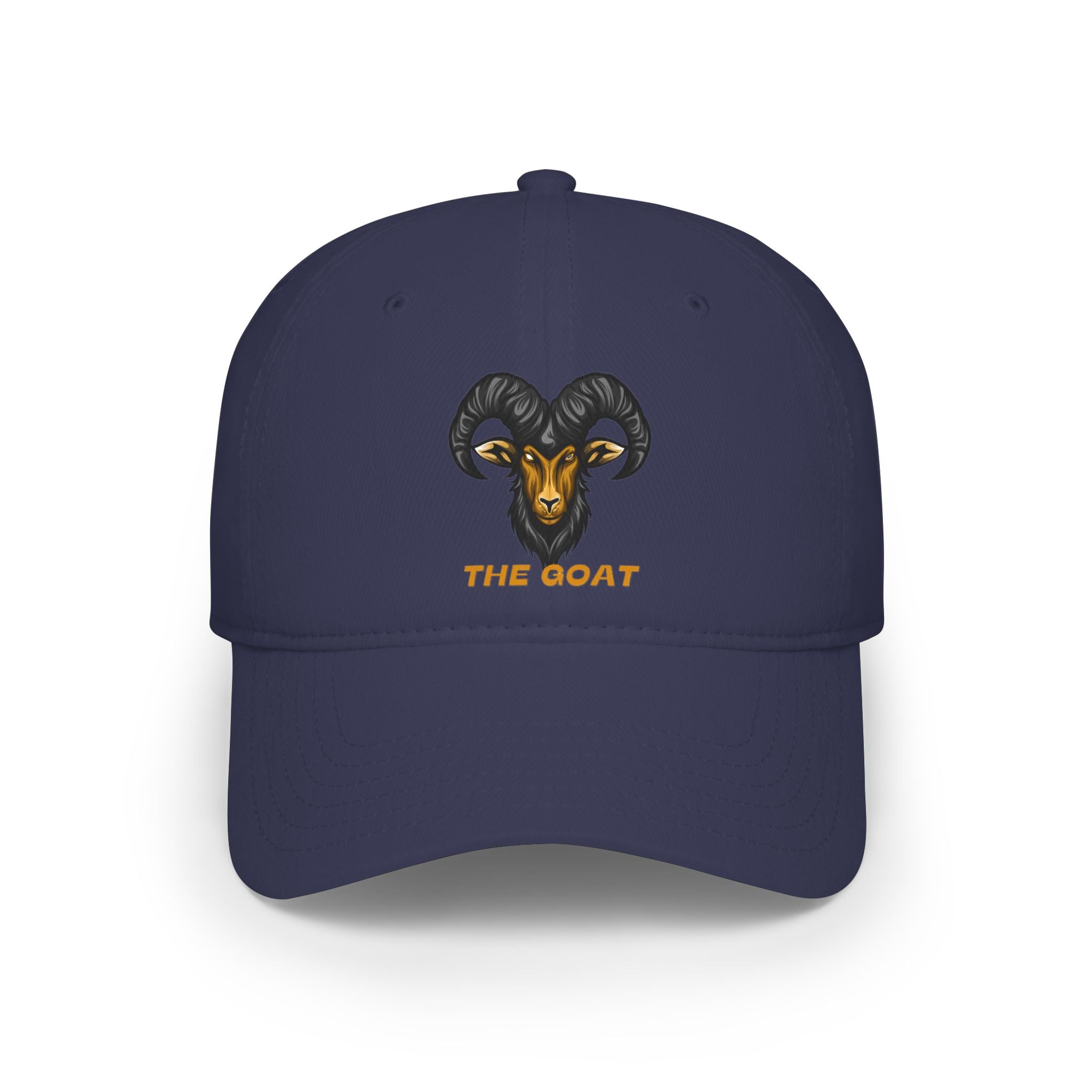 The GOAT Embroidered Low-Profile Baseball Cap