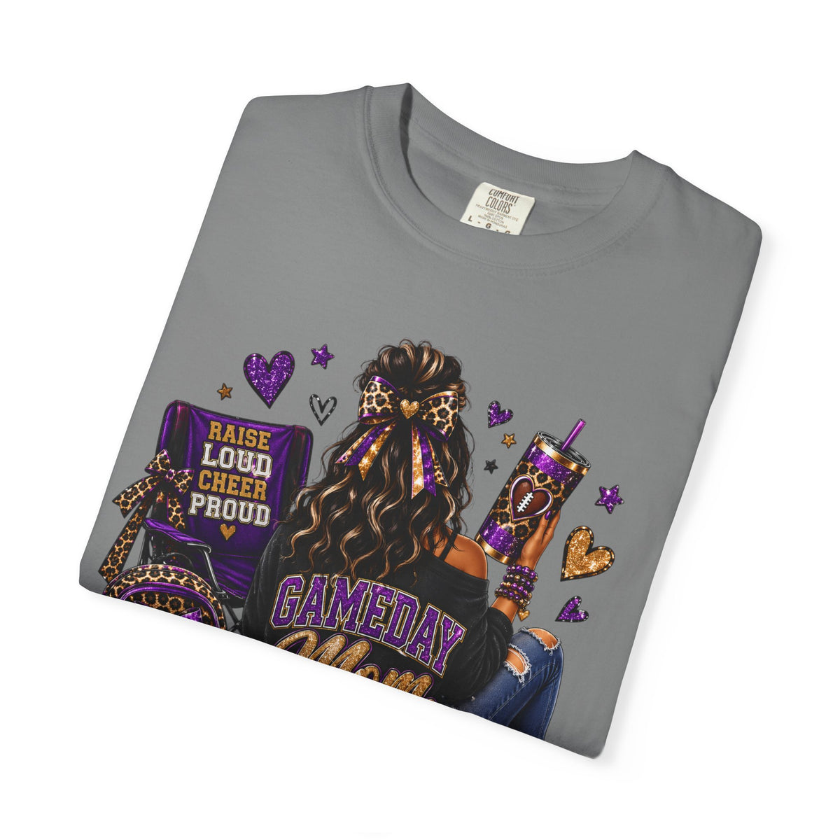 Game Day Mom T-Shirt — Cheer Mom Football Spirit Shirt