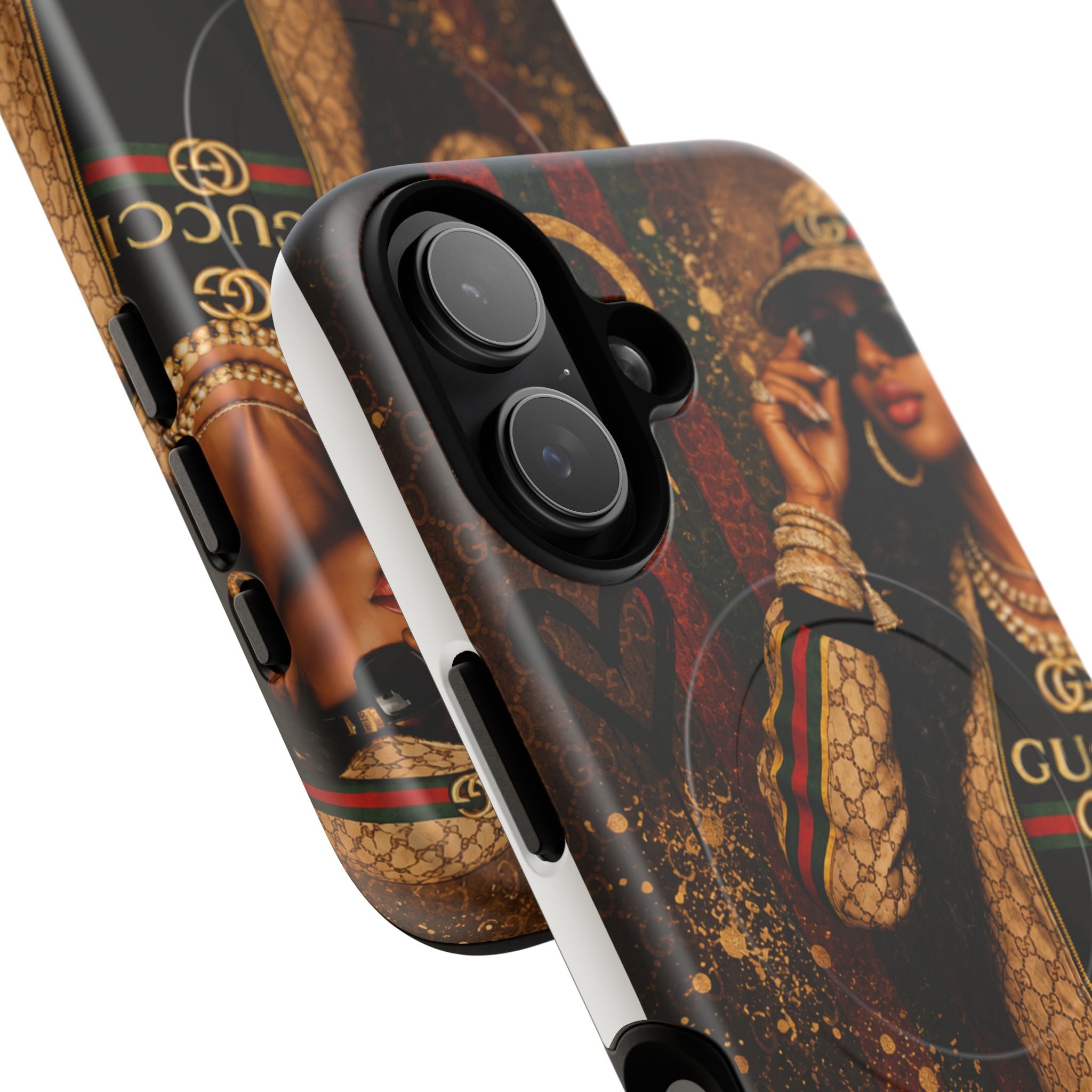 Phone Case — Luxury Street Style Gucci Design Tough Magnetic Case