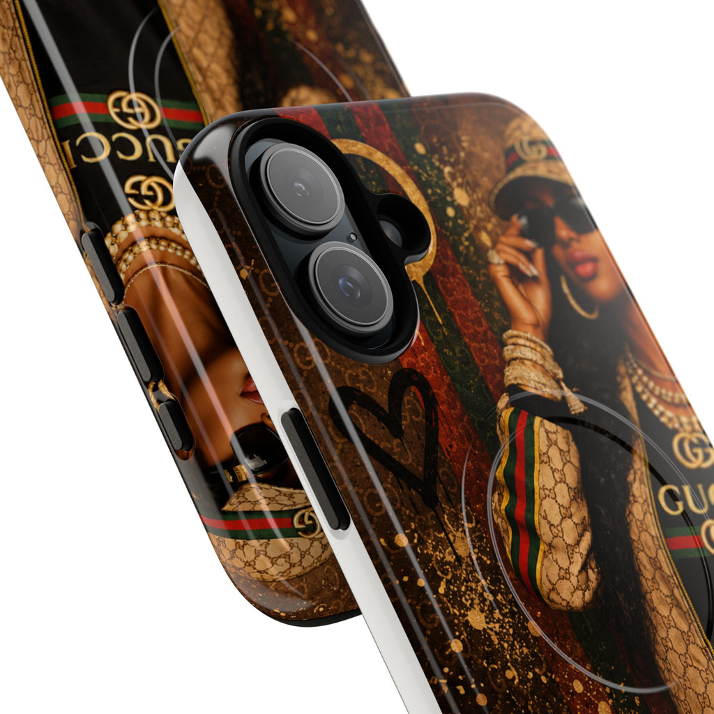Phone Case — Luxury Street Style Gucci Design Tough Magnetic Case