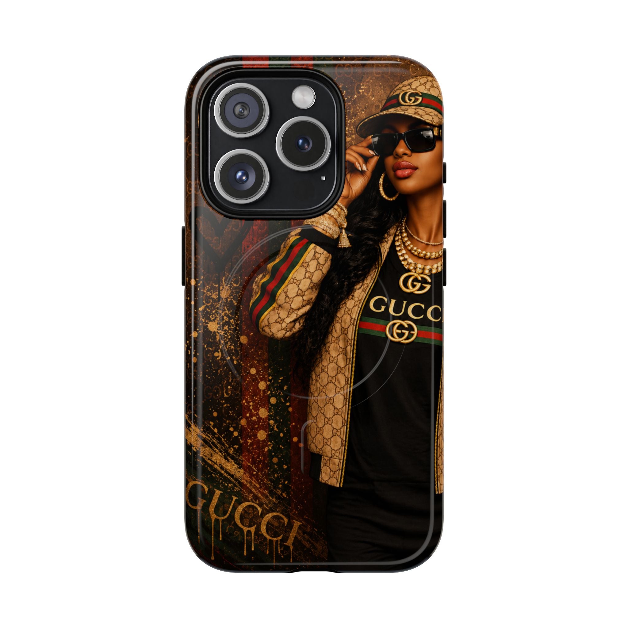 Phone Case — Luxury Street Style Gucci Design Tough Magnetic Case