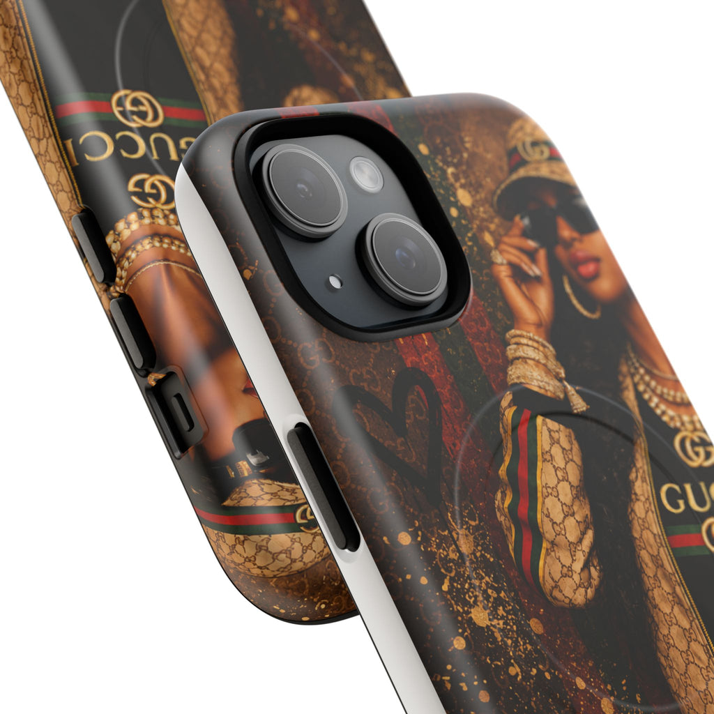Phone Case — Luxury Street Style Gucci Design Tough Magnetic Case