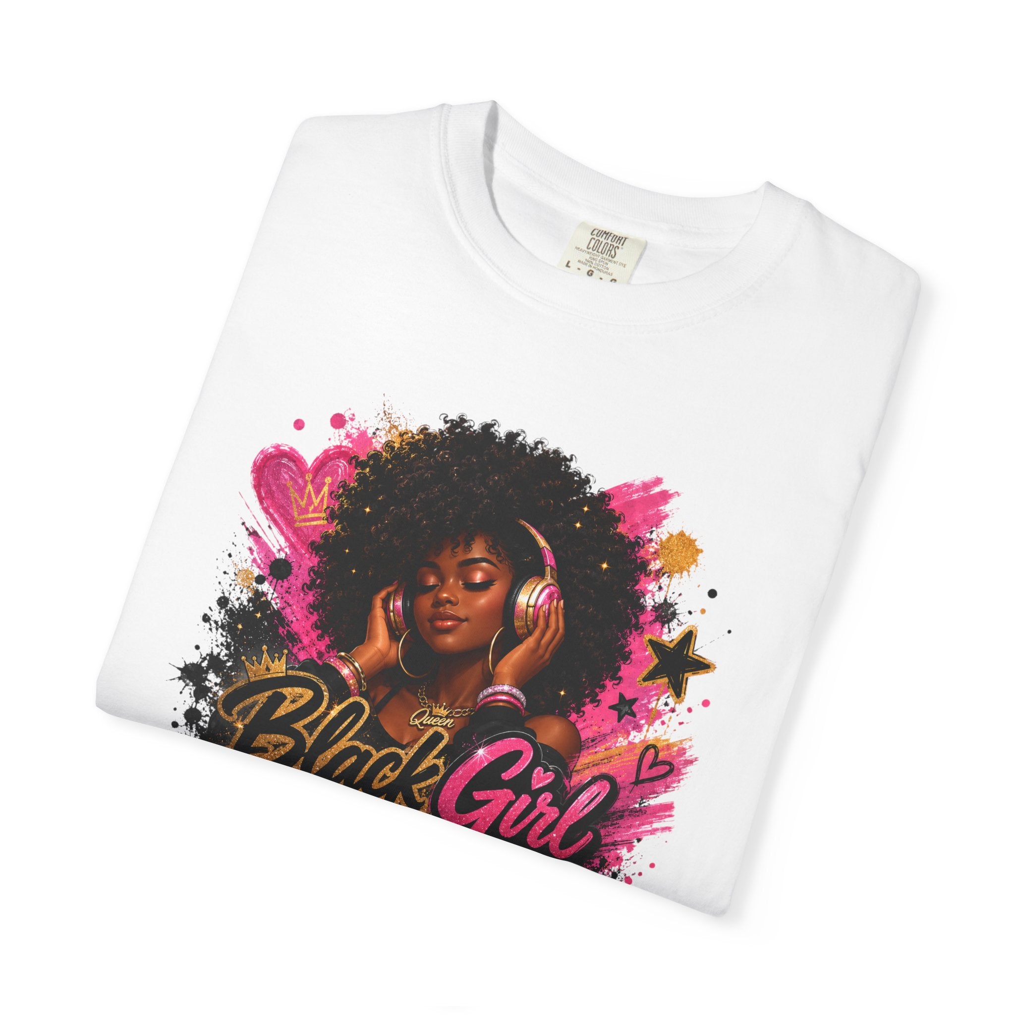 Black Girl Magic T-Shirt — Afrocentric Graphic Tee Celebrating Black Pride