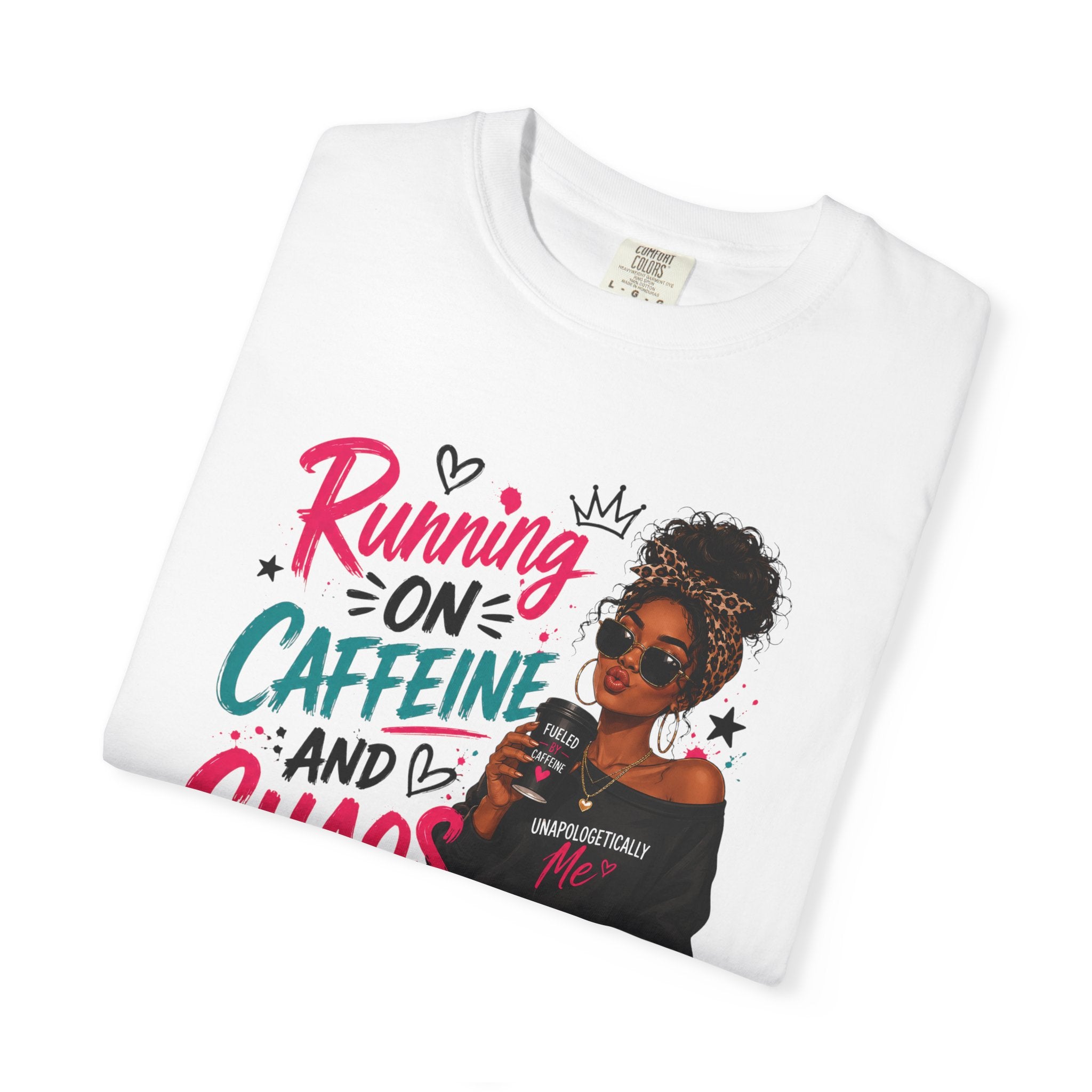 Running on Caffeine and Chaos T-Shirt