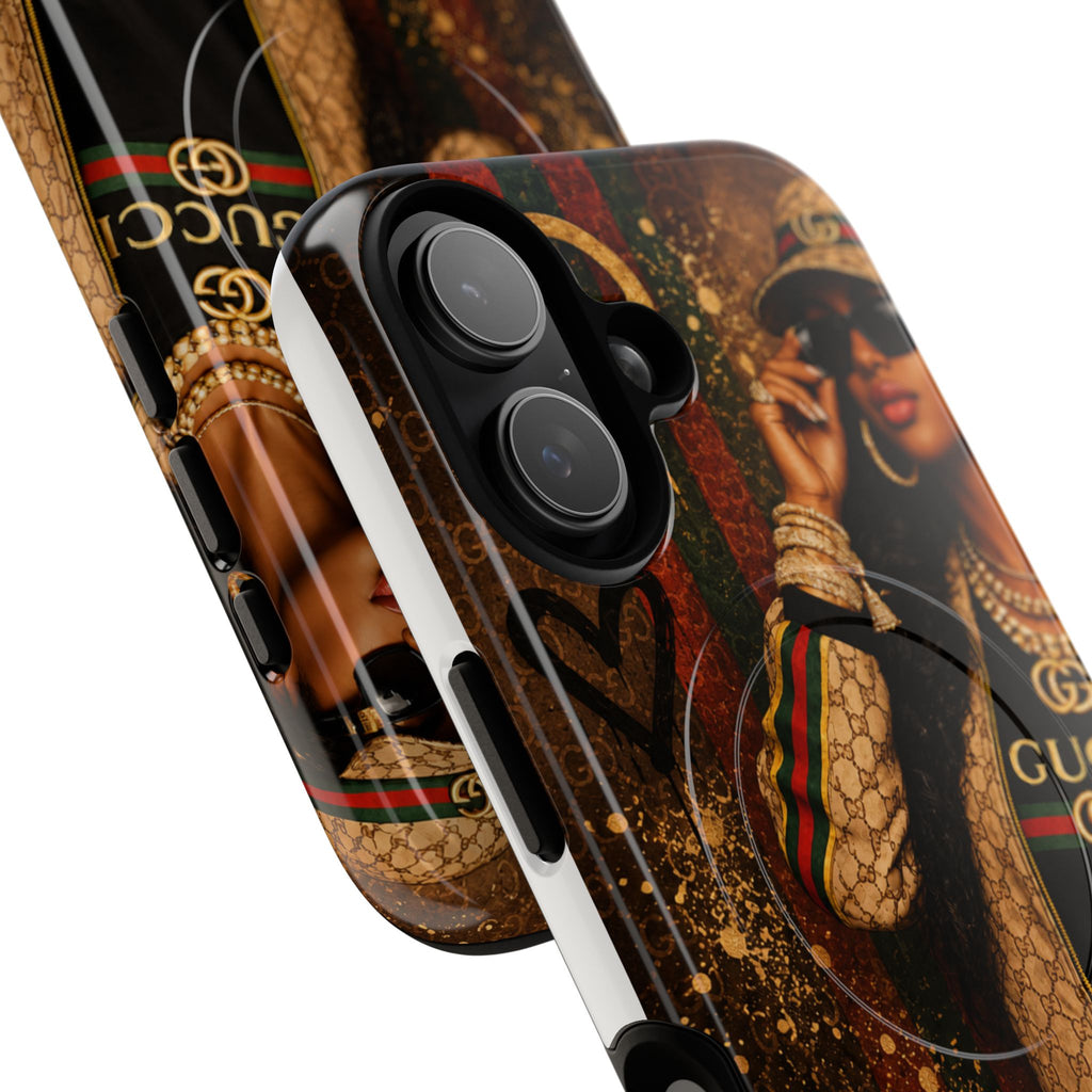 Phone Case — Luxury Street Style Gucci Design Tough Magnetic Case