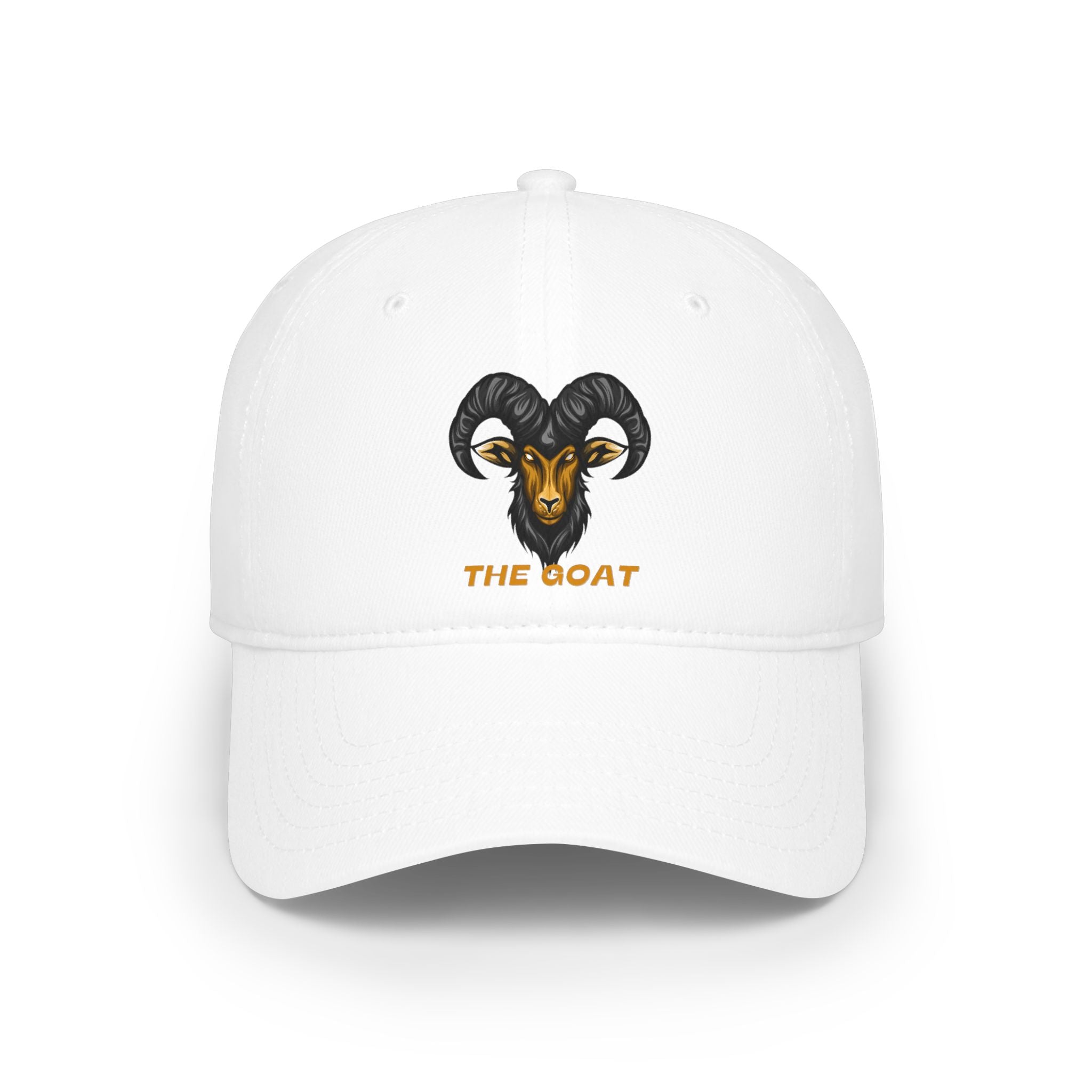 The GOAT Embroidered Low-Profile Baseball Cap