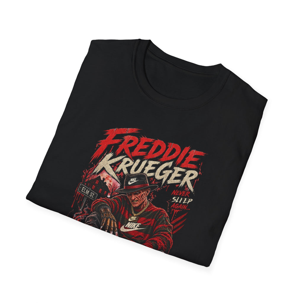 Freddie Krueger Retro Horror Graphic T-Shirt