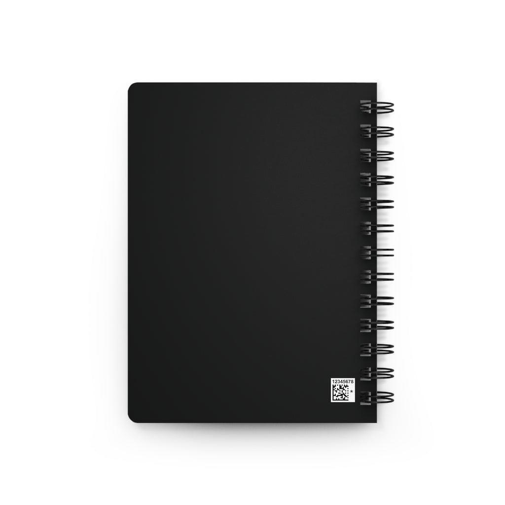 Empowered Black Girl Spiral Journal — "Be Your Own Boss" Inspirational Notebook