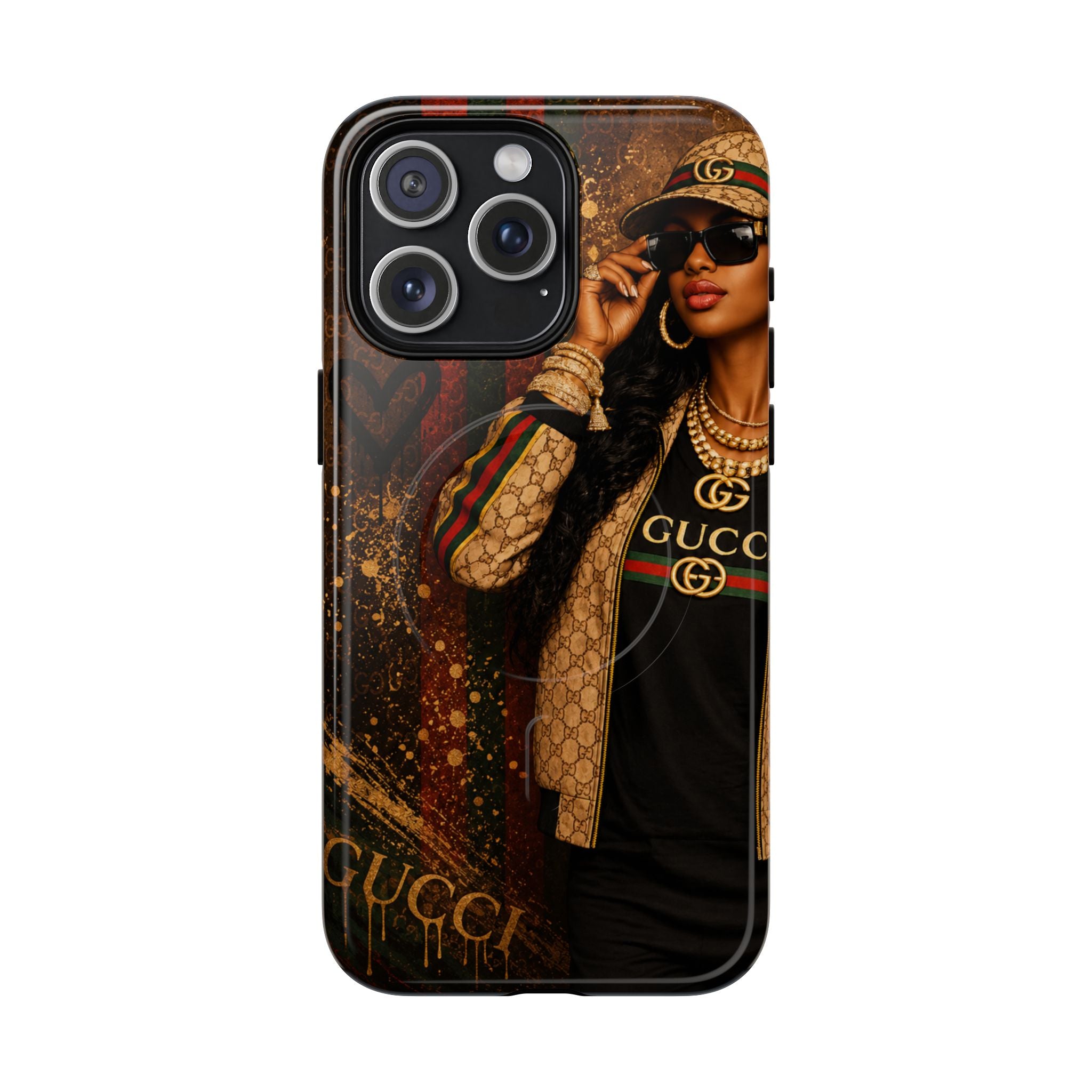 Phone Case — Luxury Street Style Gucci Design Tough Magnetic Case