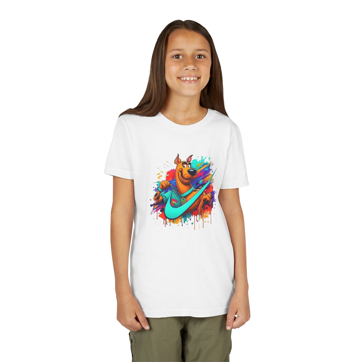 Scooby-Doo Splash Graphic Youth Tee