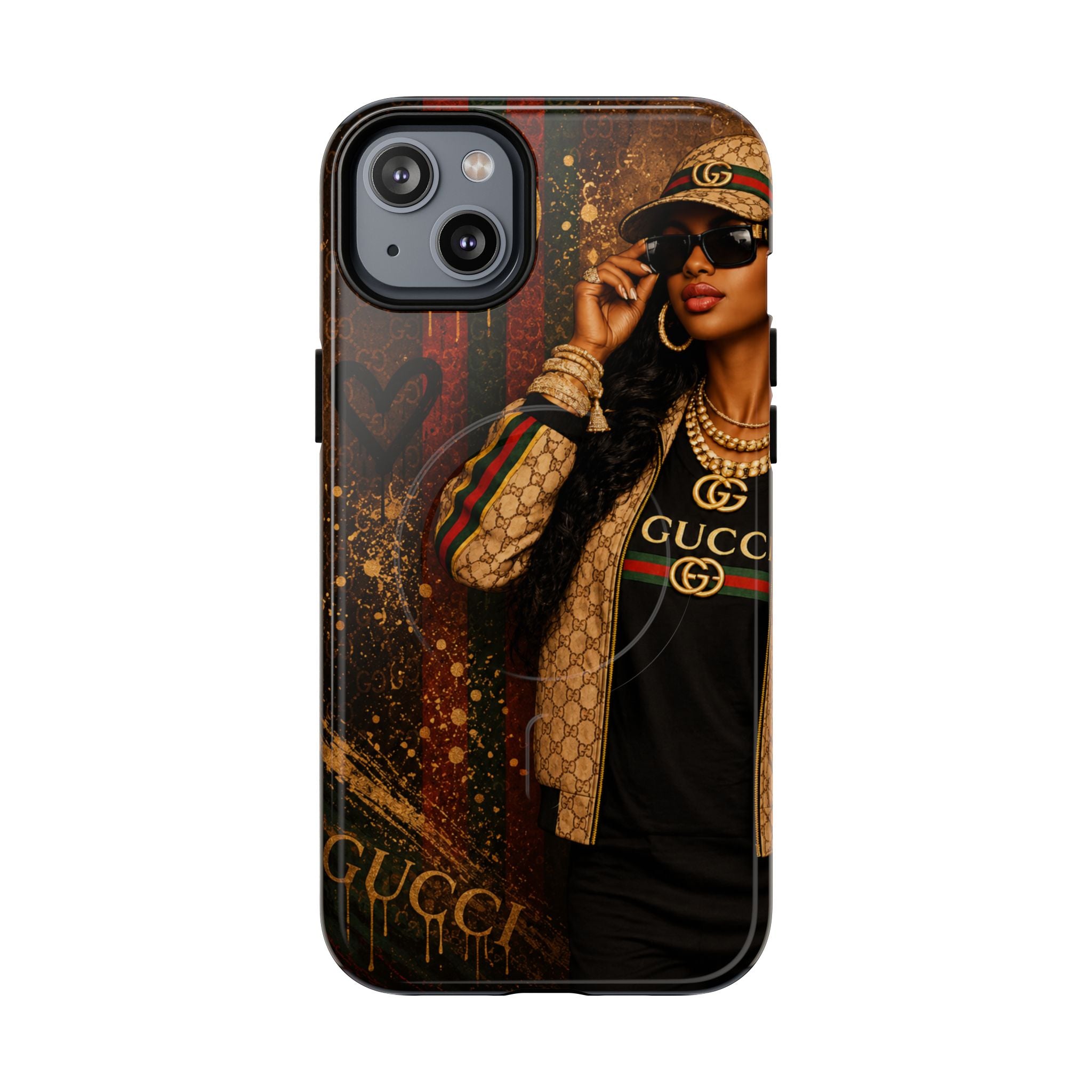 Phone Case — Luxury Street Style Gucci Design Tough Magnetic Case