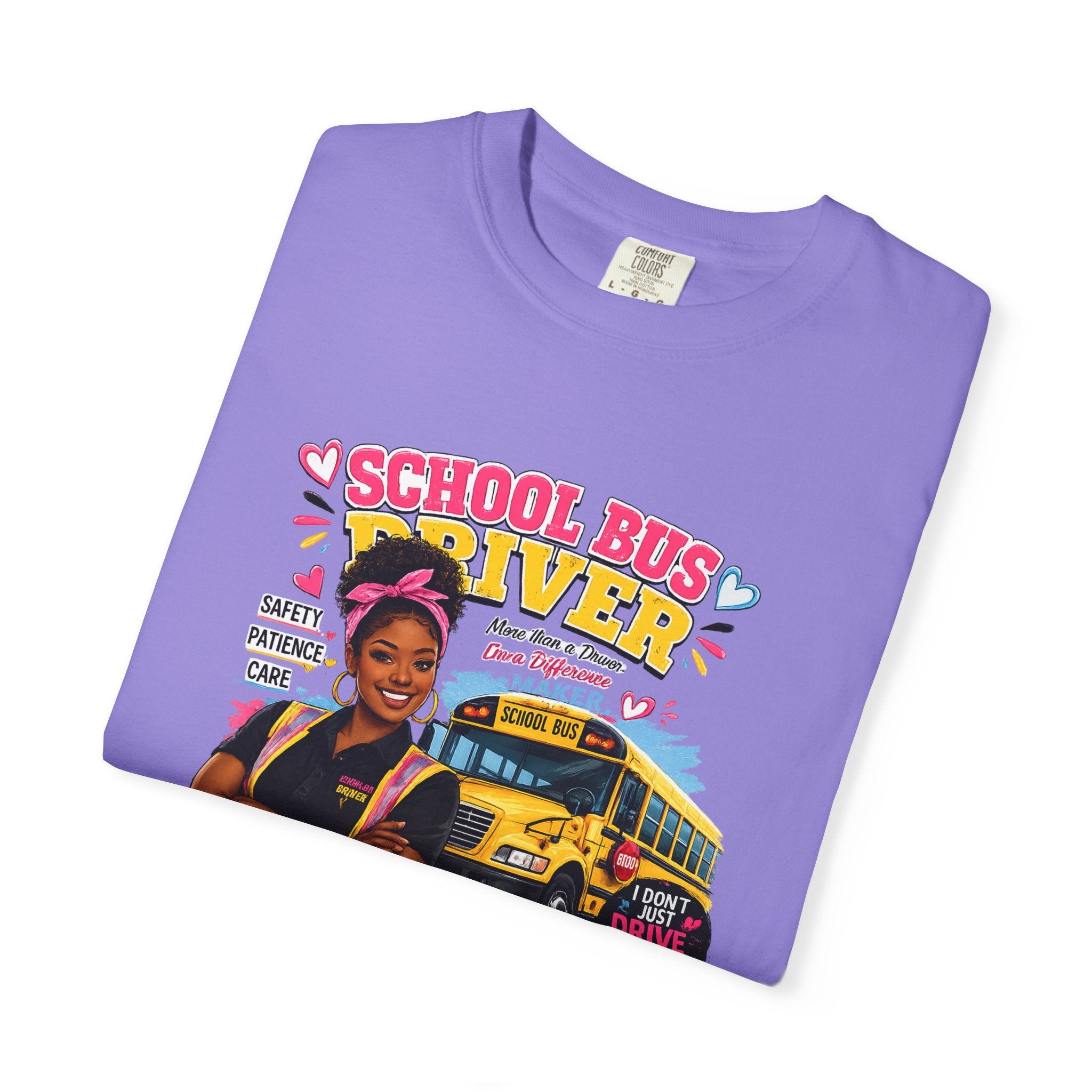 School Bus Driver T-Shirt — 'School Bus 4 Ever' Vintage Driver Appreciation Tee