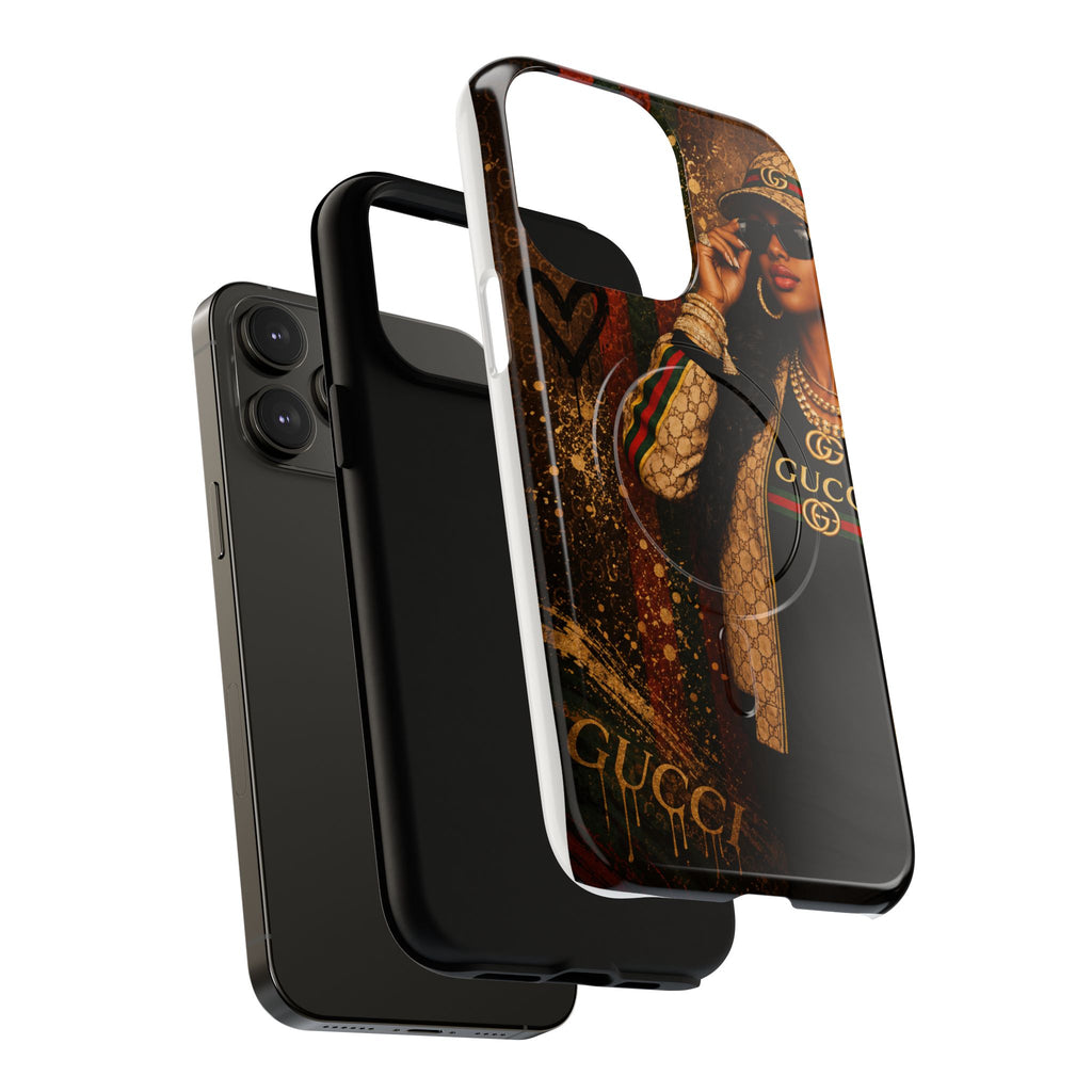 Phone Case — Luxury Street Style Gucci Design Tough Magnetic Case