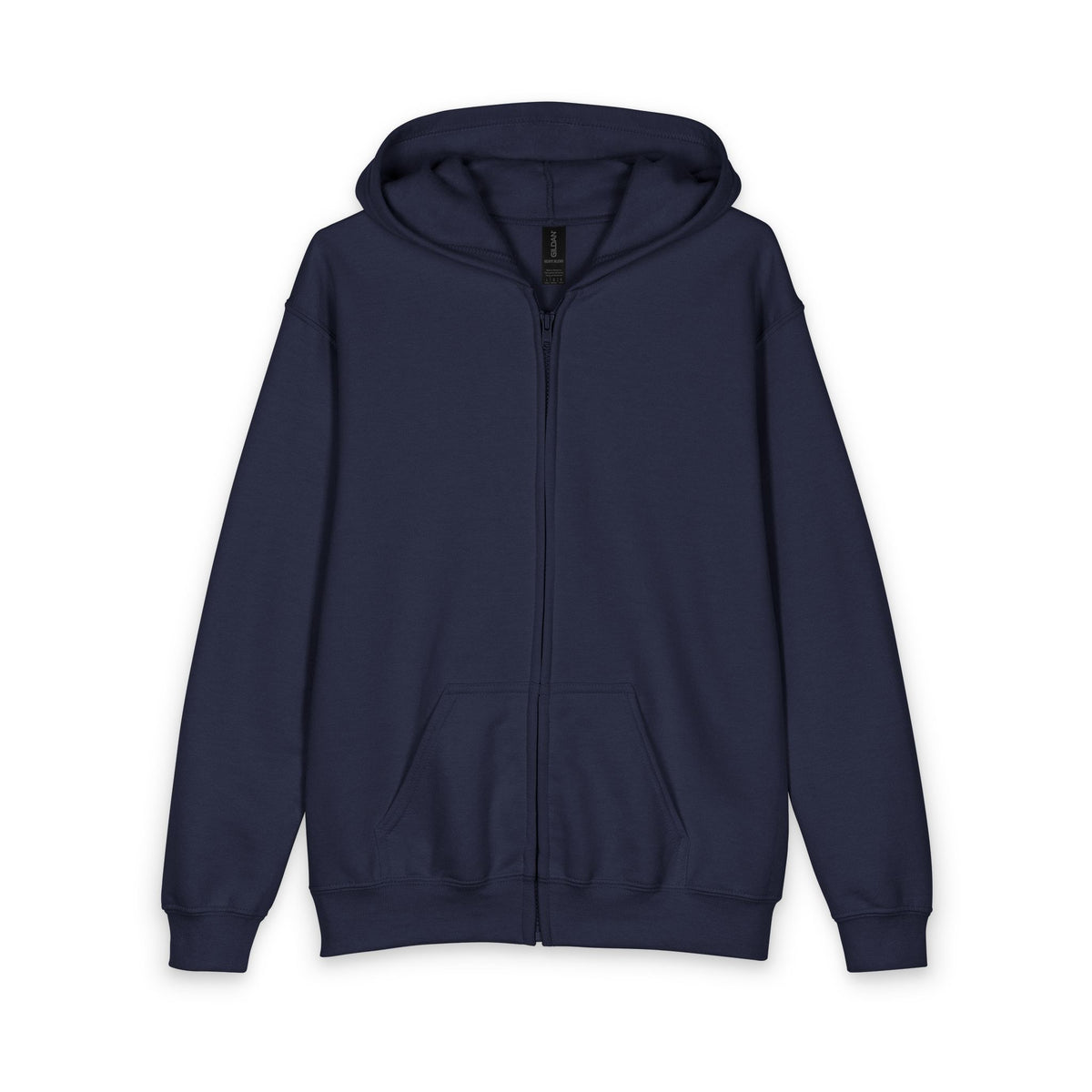Youth Soccer Zip Hoodie — Eat, Sleep, Soccer Repeat Back Print