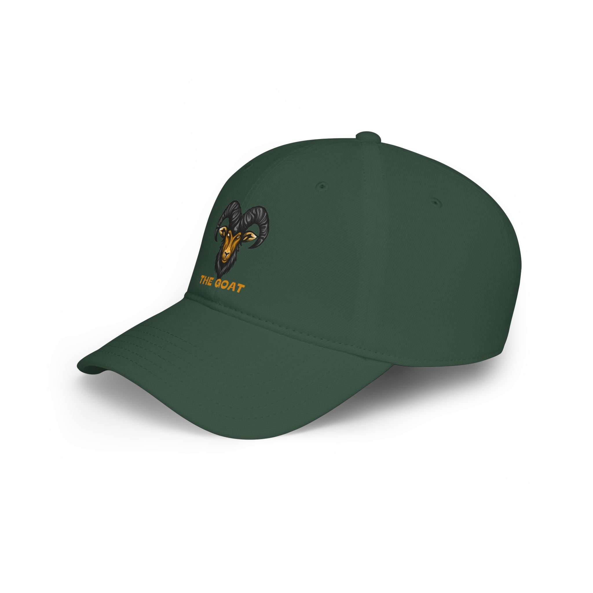 The GOAT Embroidered Low-Profile Baseball Cap