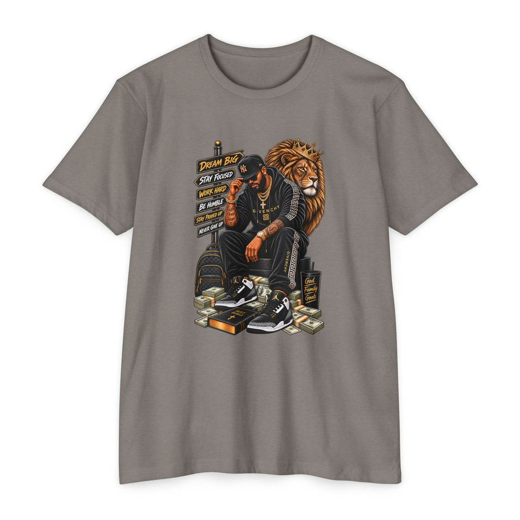 Boss King Graphic T-Shirt — Urban Lion Hustle Streetwear