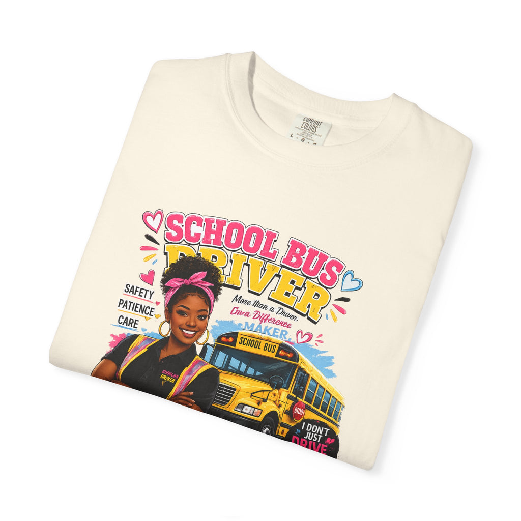 School Bus Driver T-Shirt — 'School Bus 4 Ever' Vintage Driver Appreciation Tee