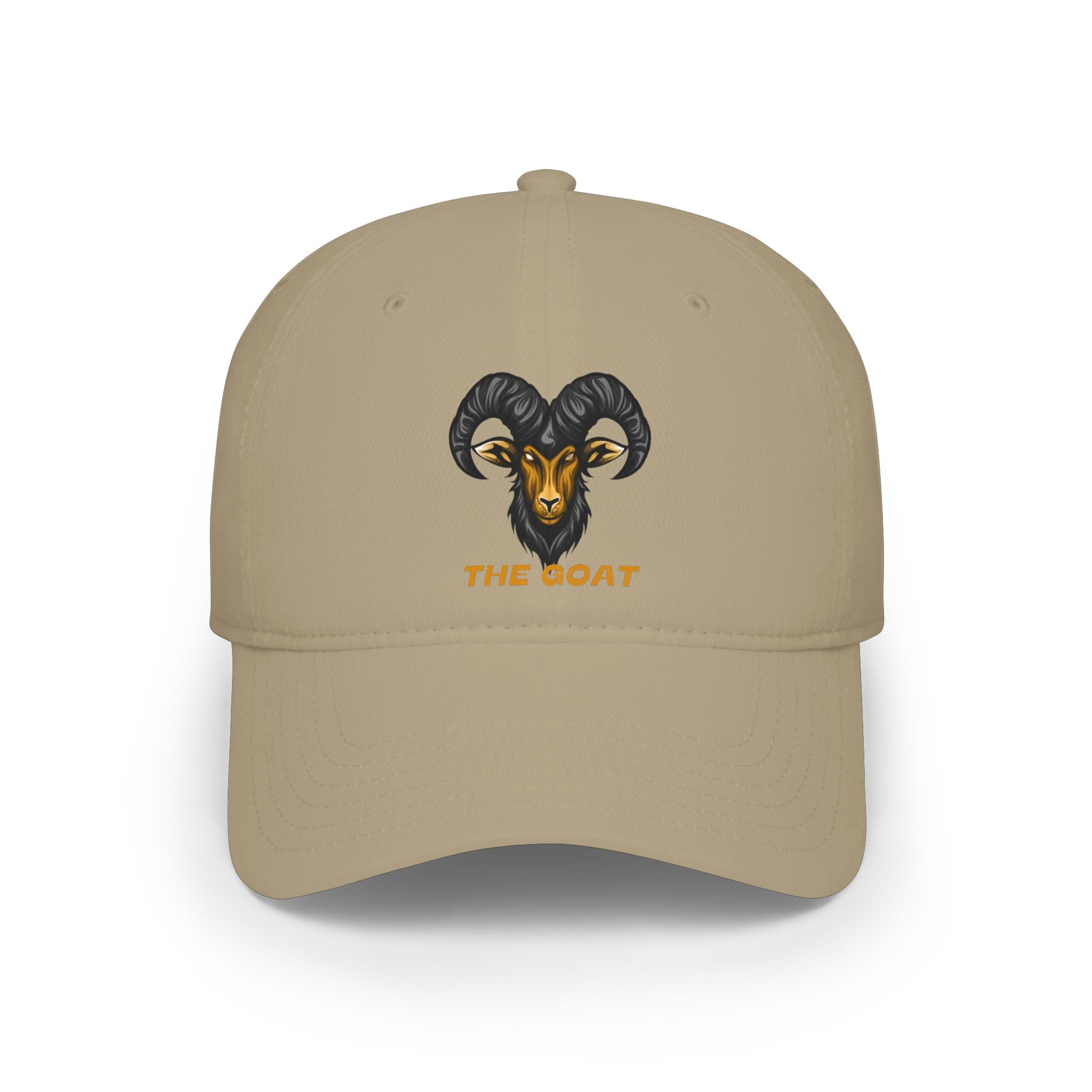 The GOAT Embroidered Low-Profile Baseball Cap