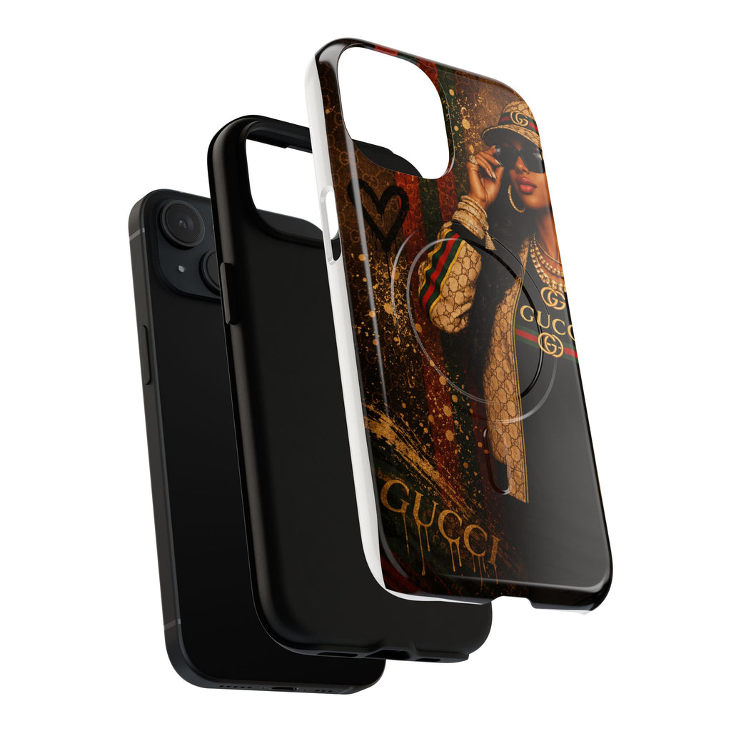 Phone Case — Luxury Street Style Gucci Design Tough Magnetic Case