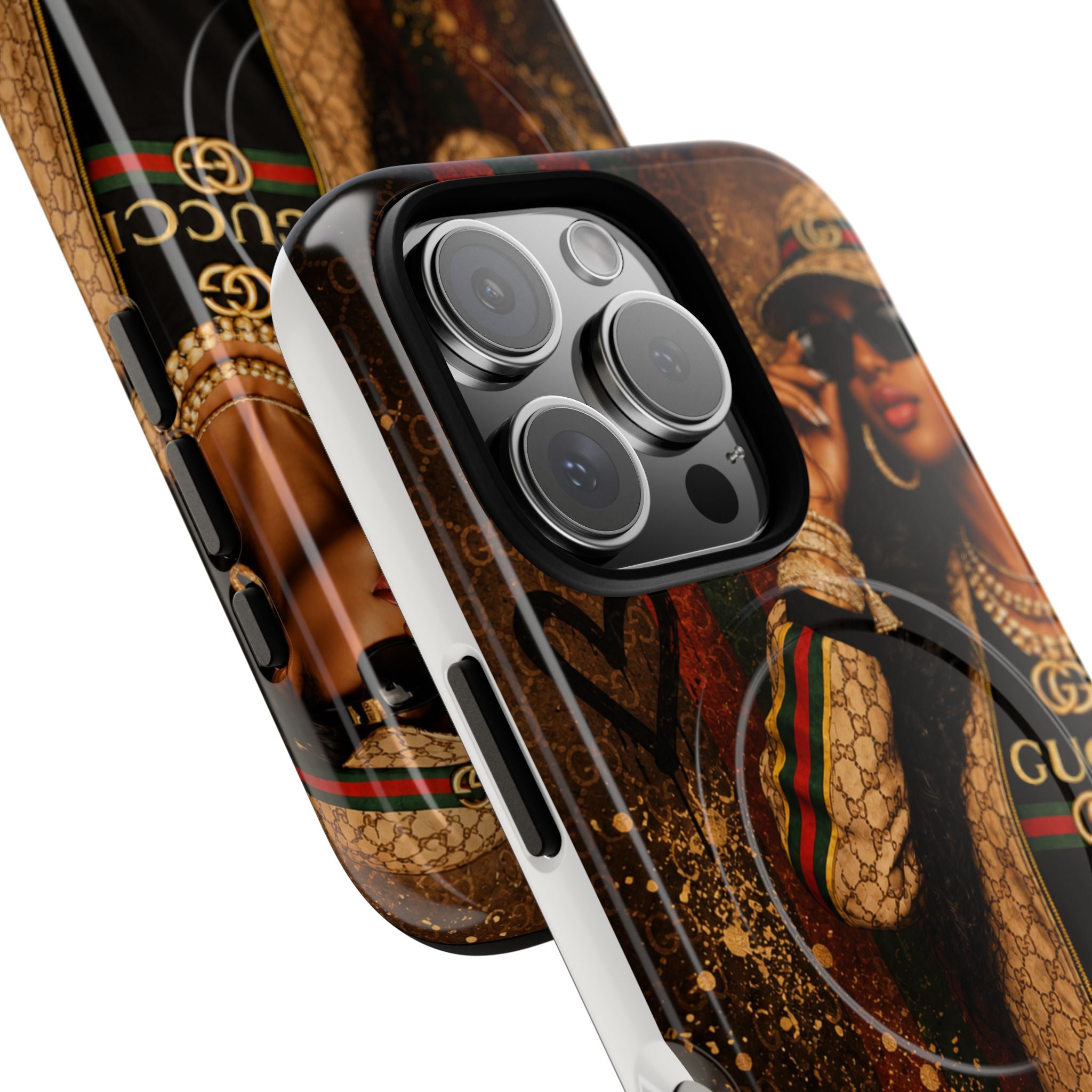 Phone Case — Luxury Street Style Gucci Design Tough Magnetic Case