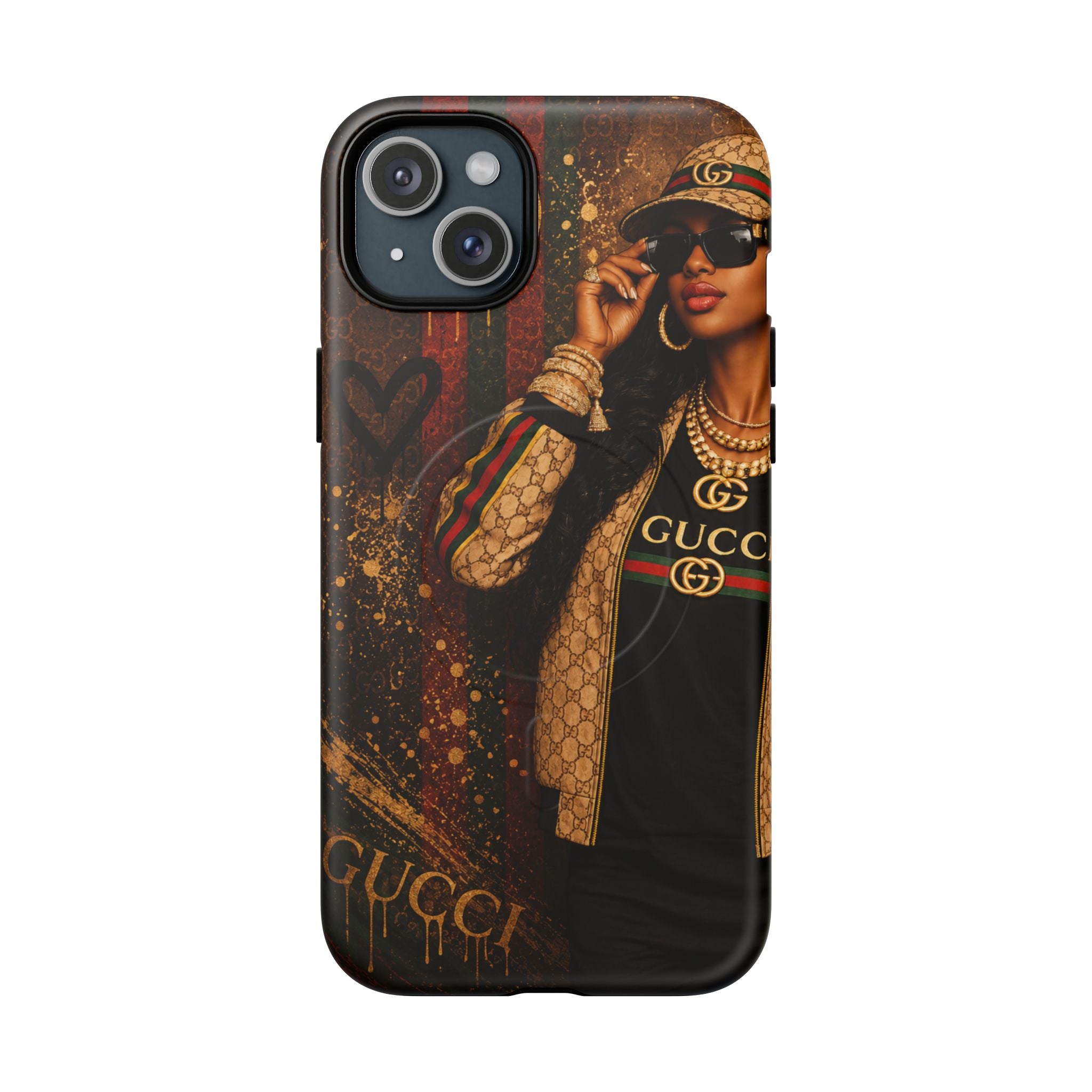 Phone Case — Luxury Street Style Gucci Design Tough Magnetic Case