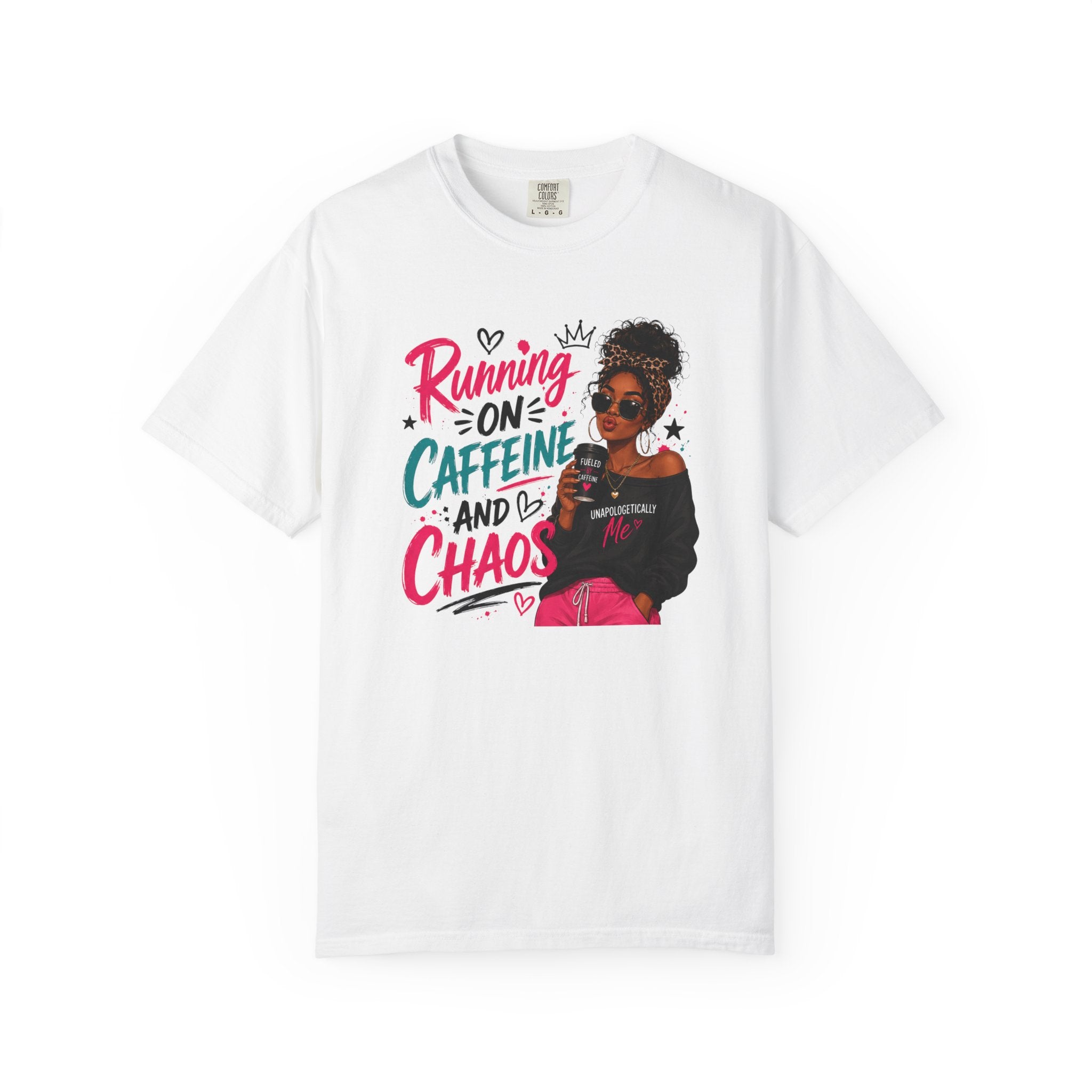 Running on Caffeine and Chaos T-Shirt