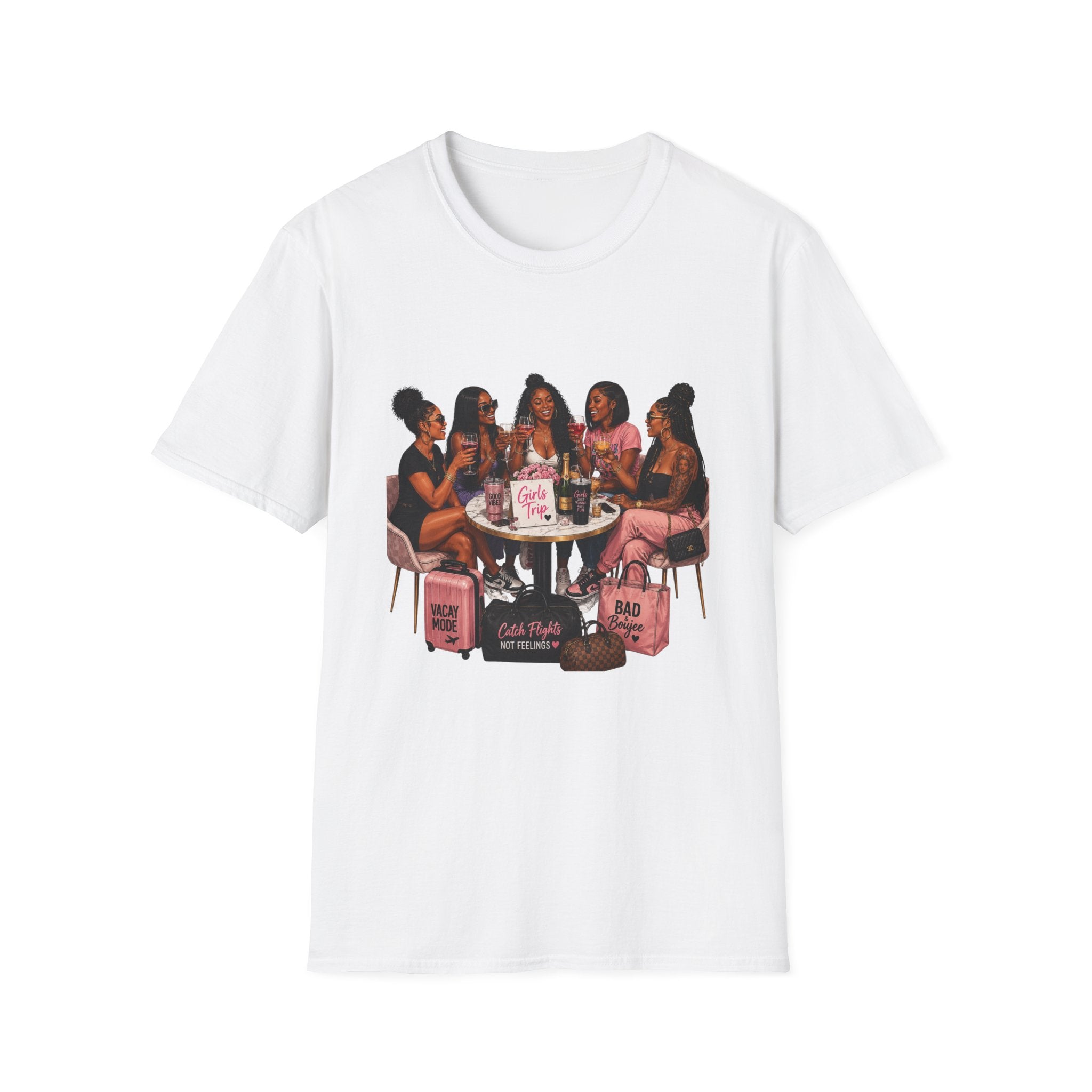 Girls Trip Illustration T-Shirt | Bachelorette Party Tee