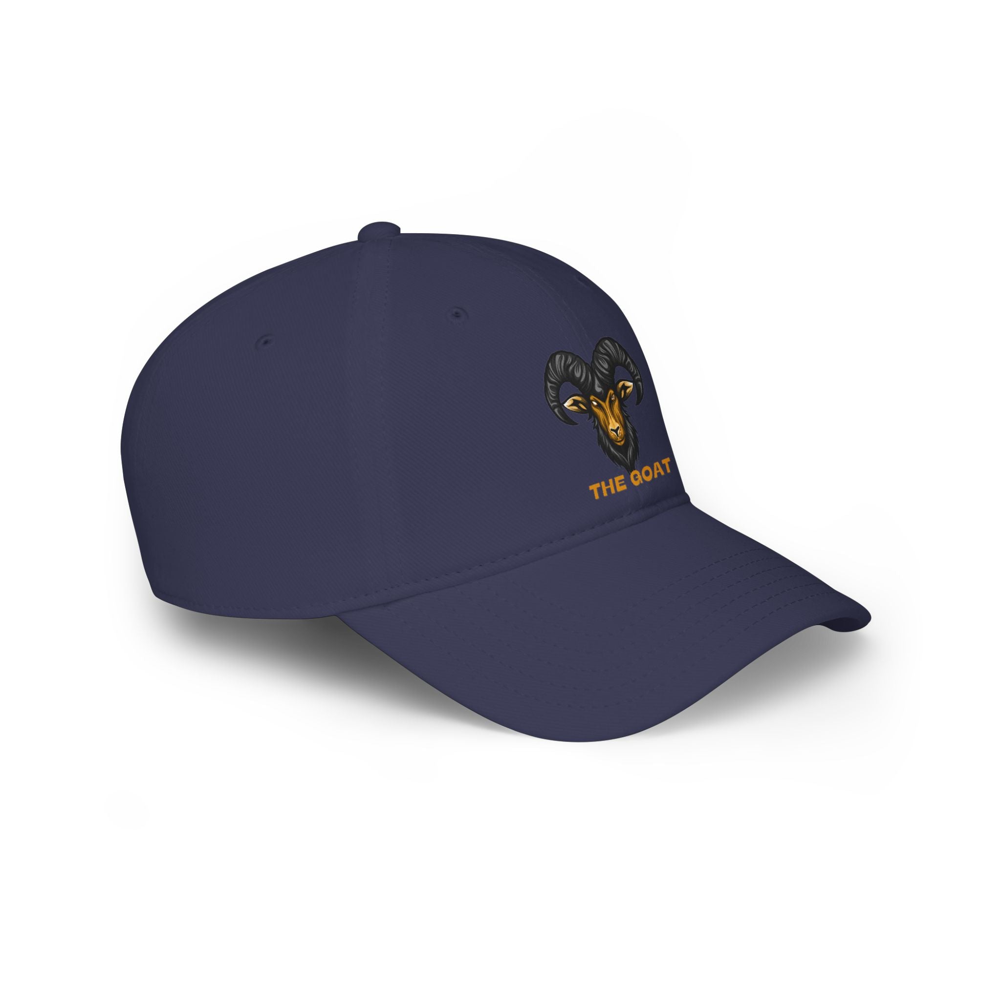 The GOAT Embroidered Low-Profile Baseball Cap