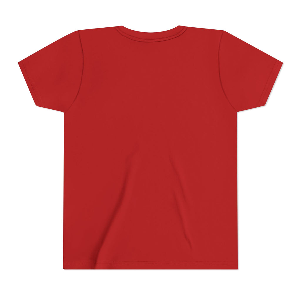 Youth Tee — Colorful Cartoon Crew Splash Graphic