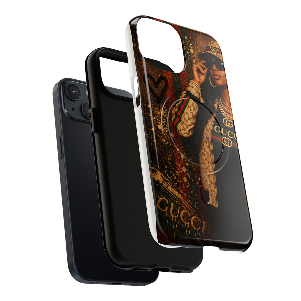 Phone Case — Luxury Street Style Gucci Design Tough Magnetic Case