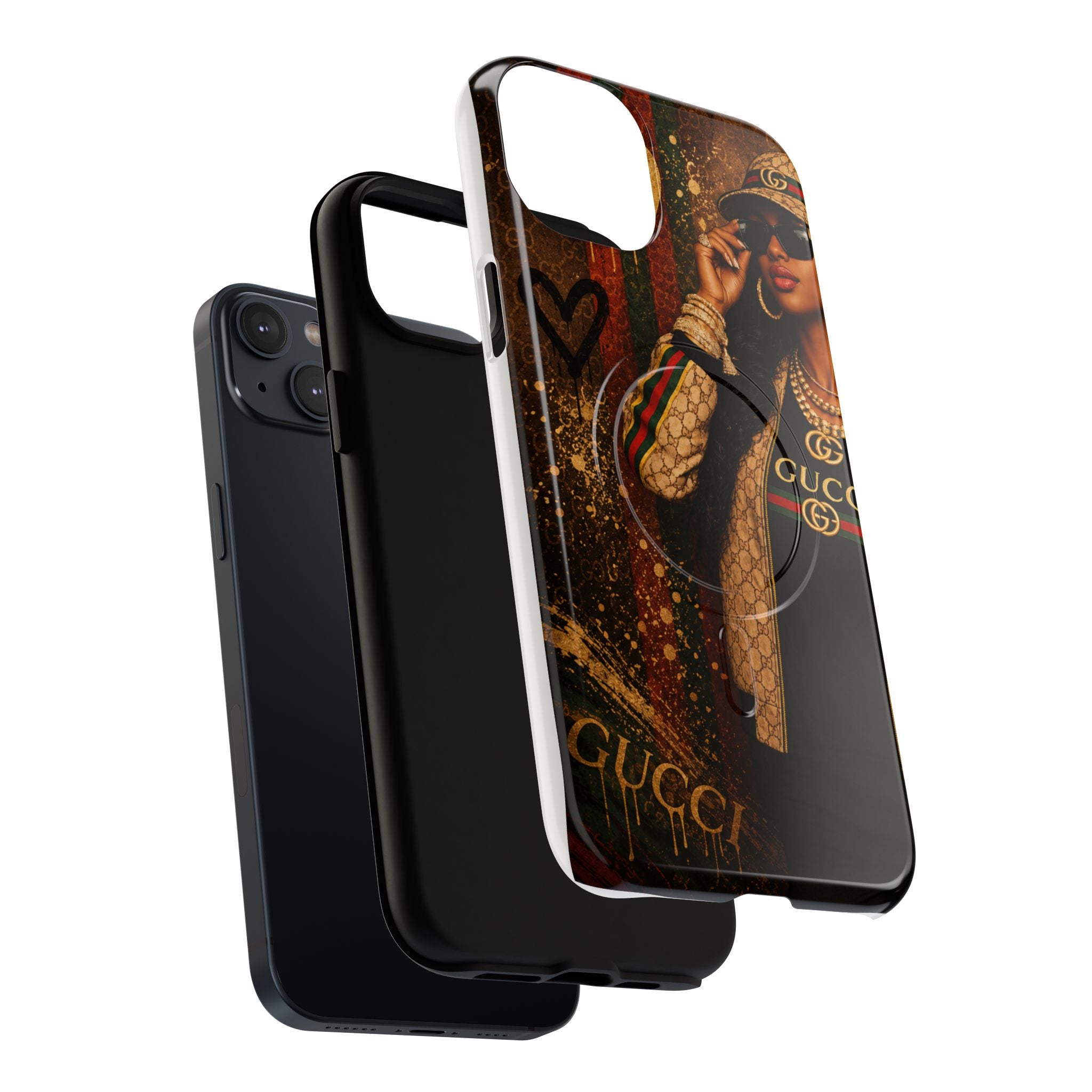 Phone Case — Luxury Street Style Gucci Design Tough Magnetic Case
