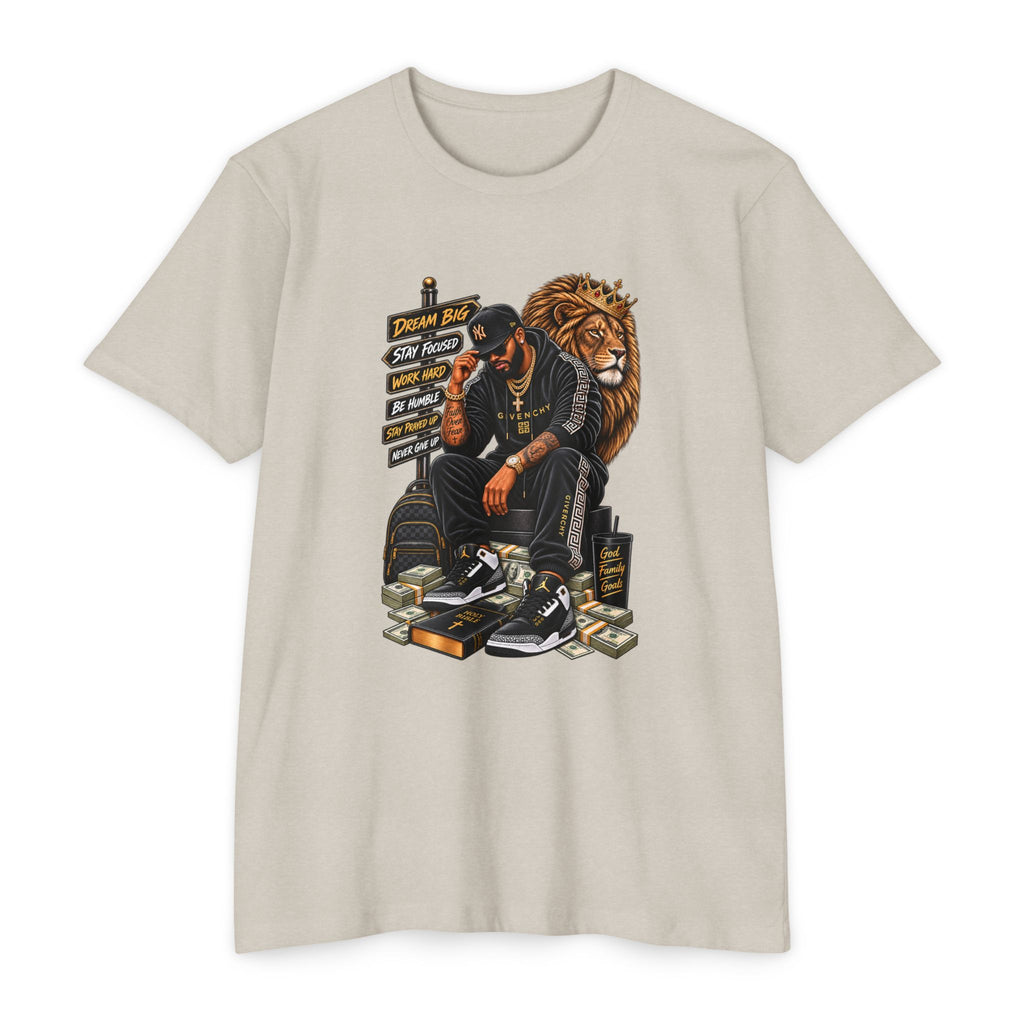 Boss King Graphic T-Shirt — Urban Lion Hustle Streetwear