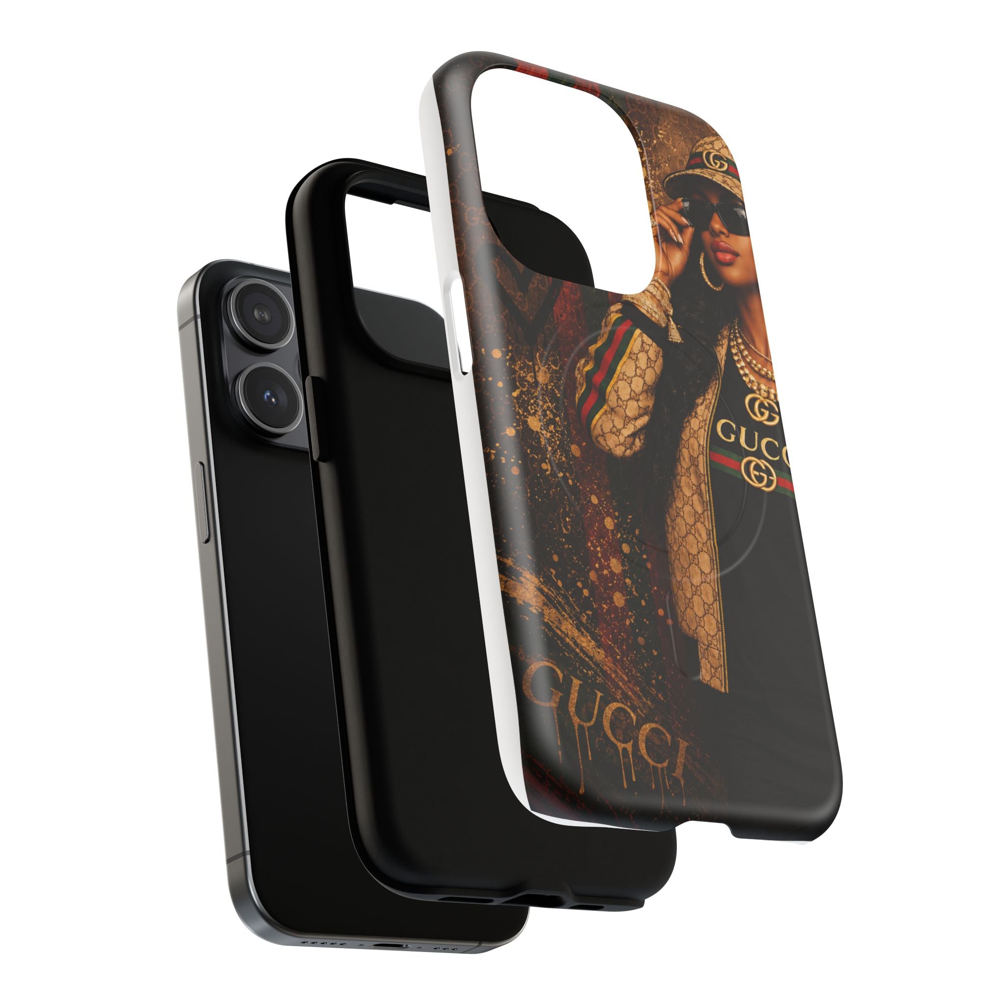 Phone Case — Luxury Street Style Gucci Design Tough Magnetic Case