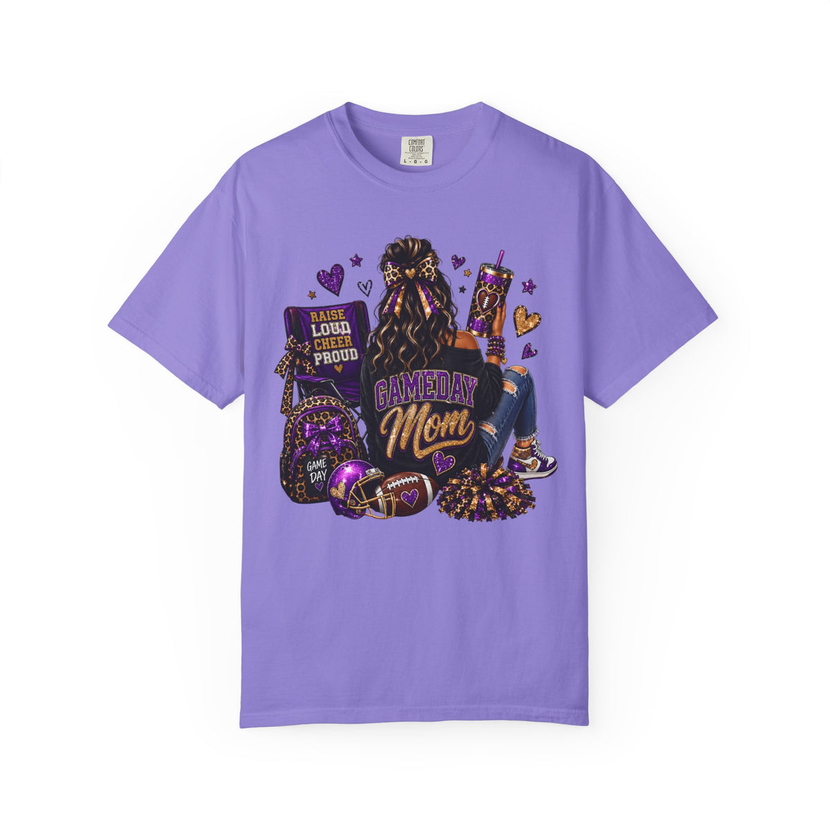 Game Day Mom T-Shirt — Cheer Mom Football Spirit Shirt
