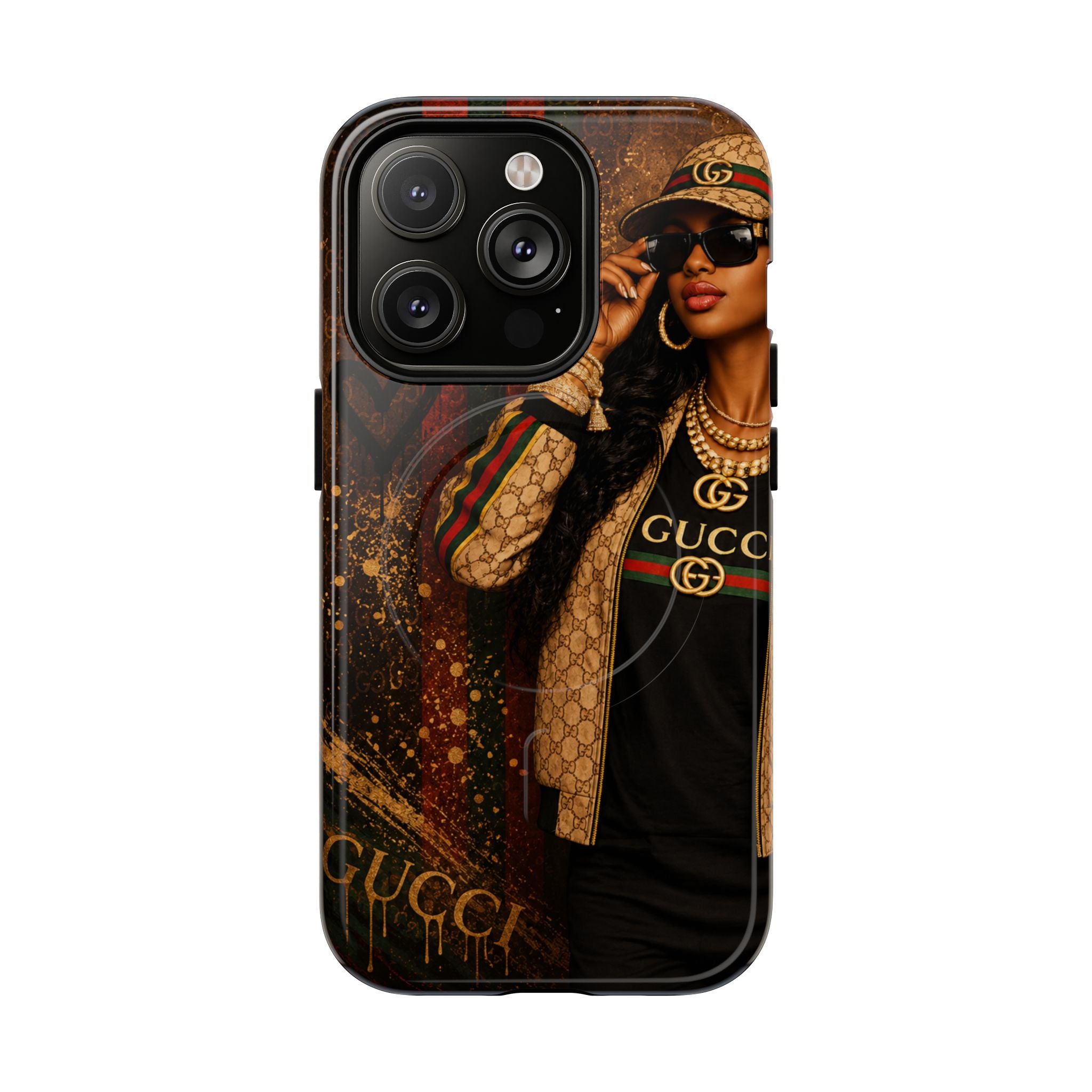 Phone Case — Luxury Street Style Gucci Design Tough Magnetic Case
